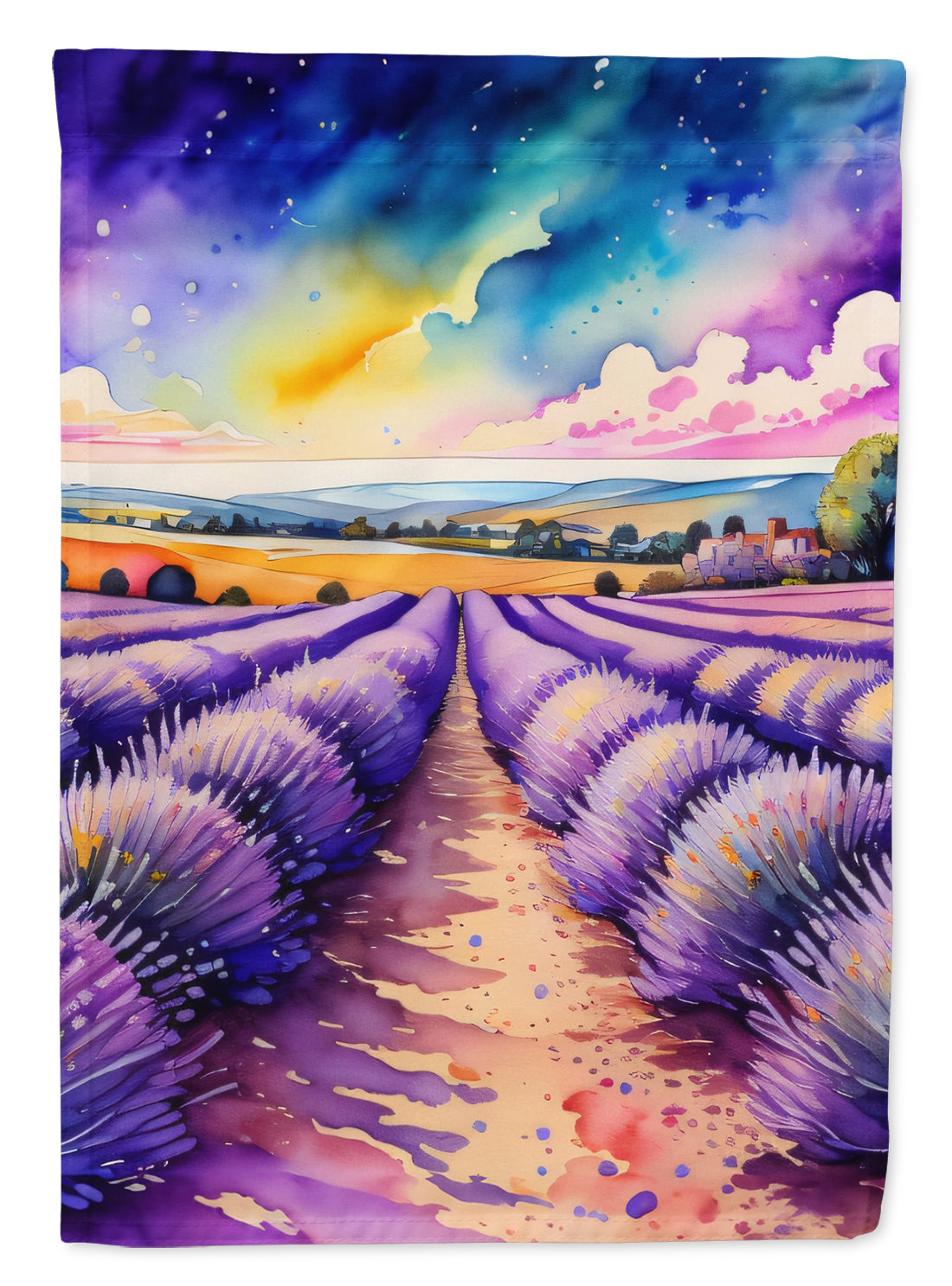 Buy this English Lavender in Color Garden Flag