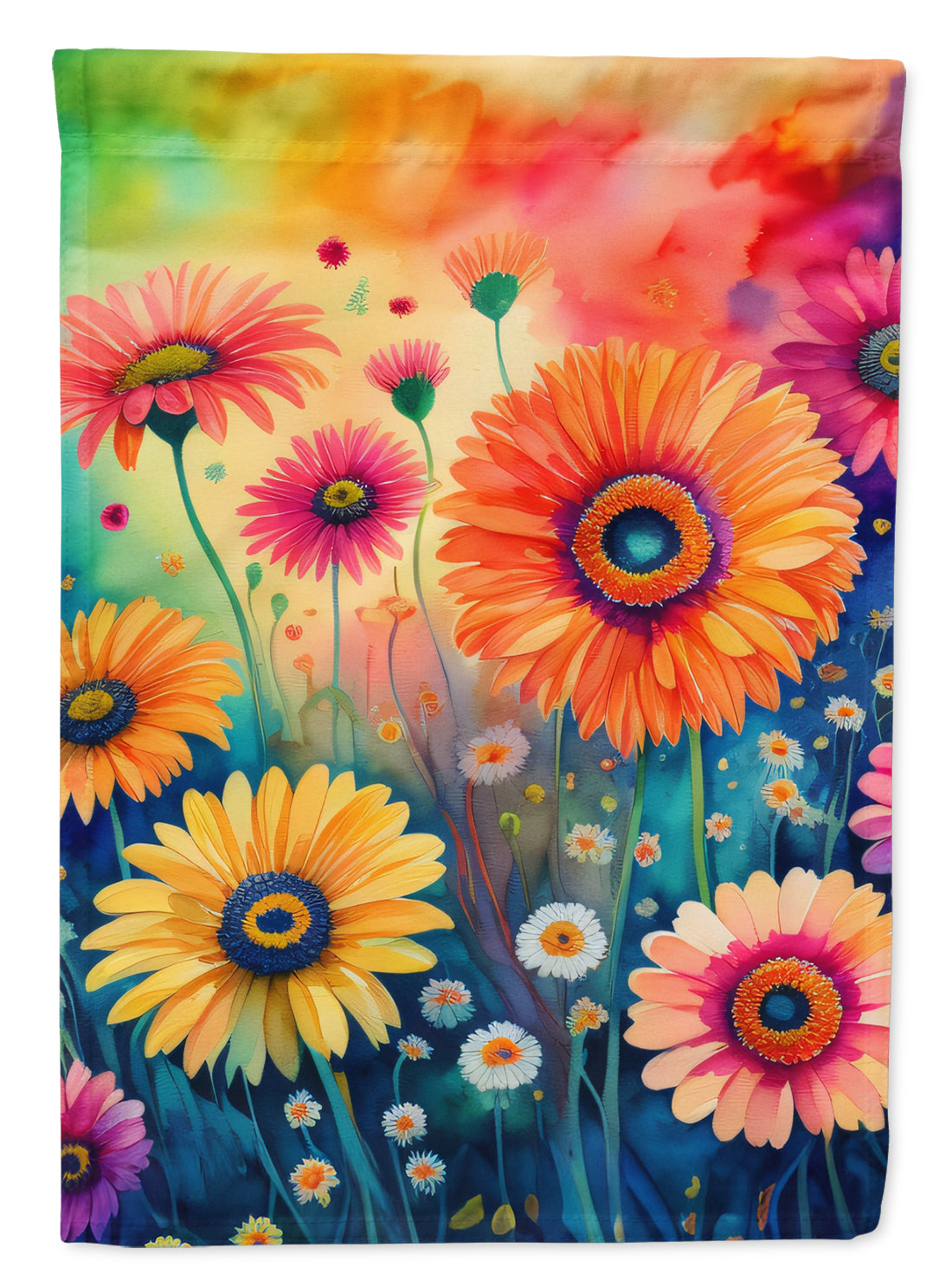 Buy this Gerbera Daisies in Color House Flag
