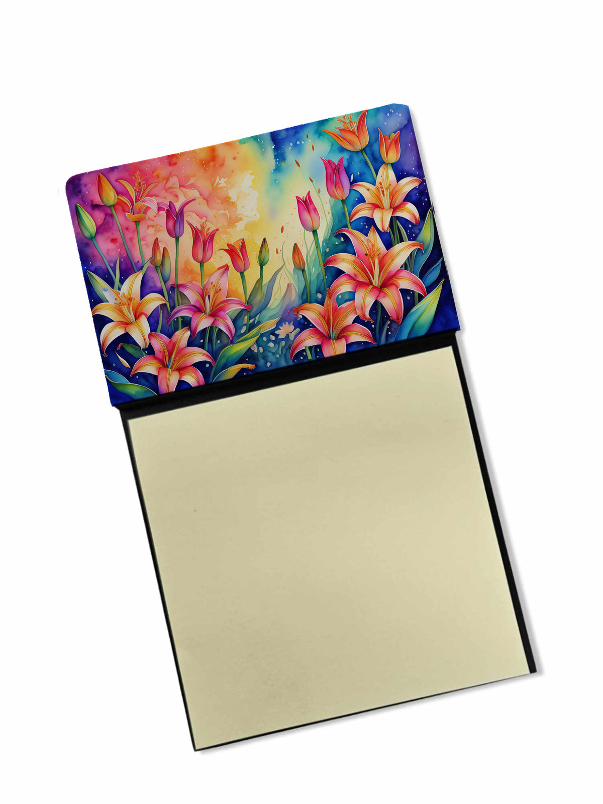 Buy this Lilies in Color Sticky Note Holder