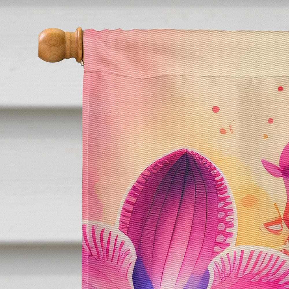 Orchids in Color House Flag