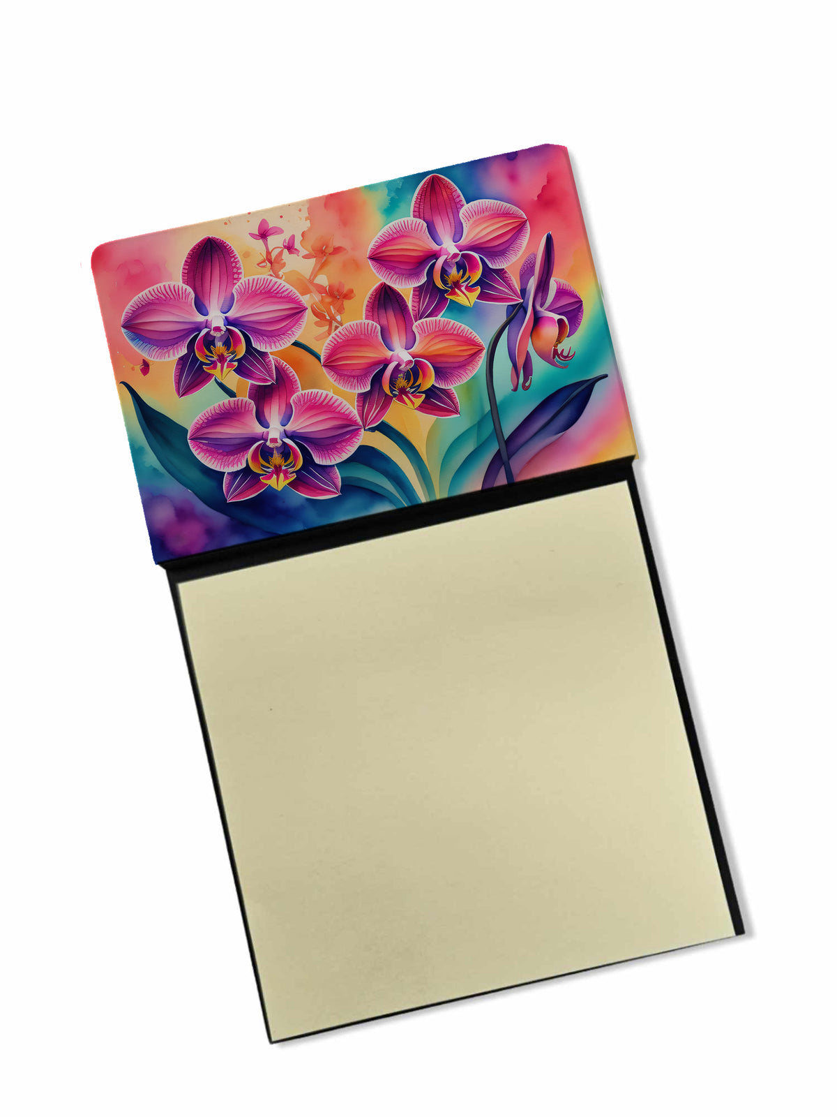 Buy this Orchids in Color Sticky Note Holder