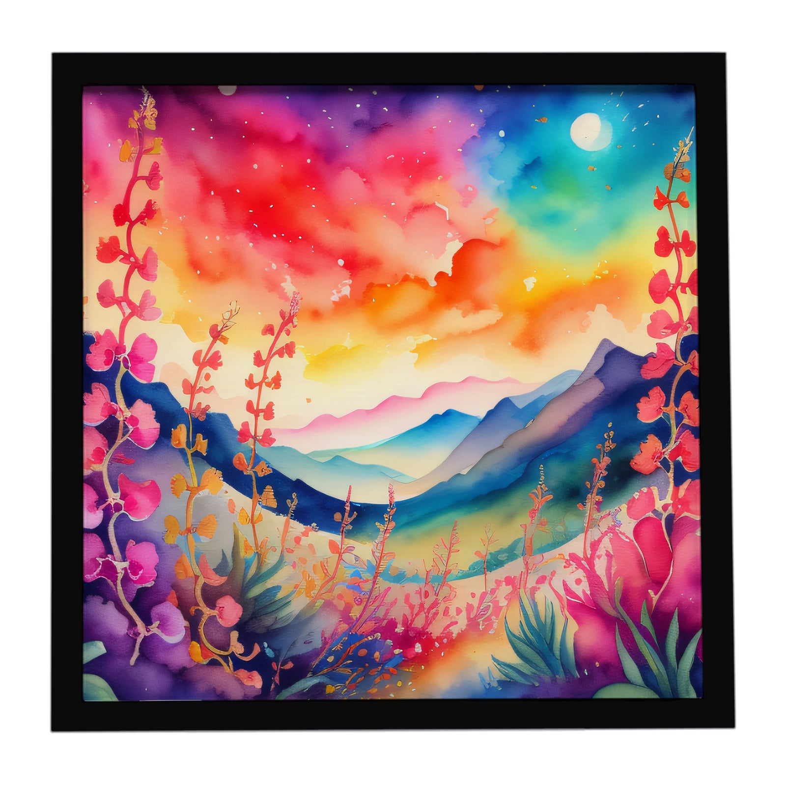 Caroline's Treasures Snapdragon in Color Framed Metal Print