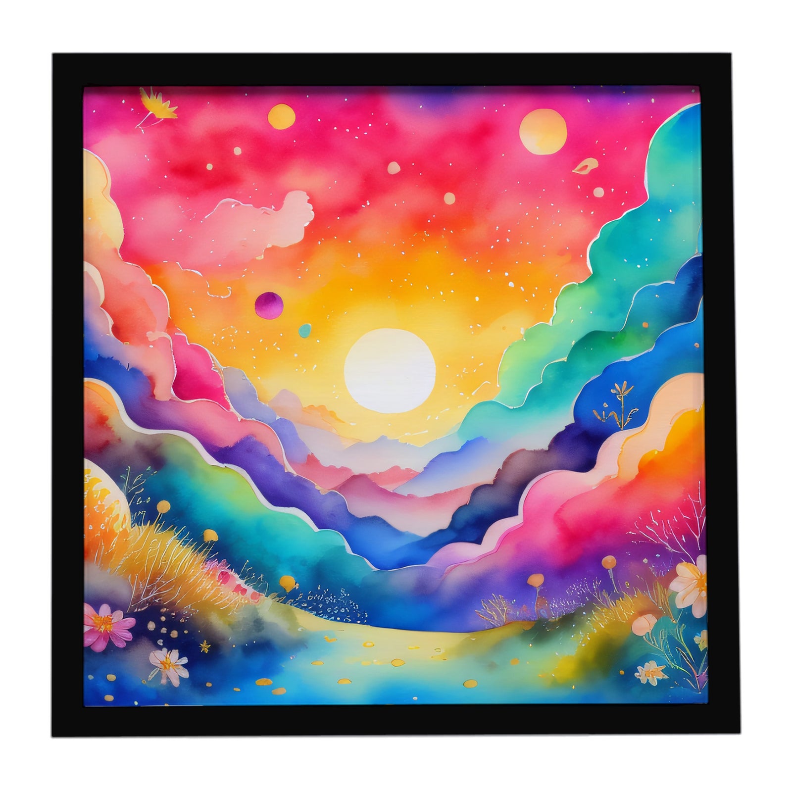 Caroline's Treasures Stock, or Gillyflower in Color Framed Metal Print