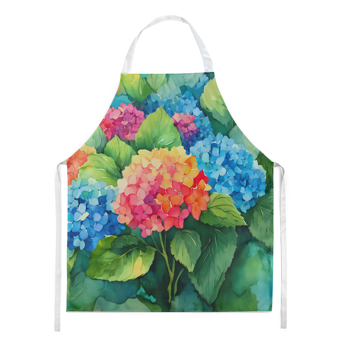 Buy this Hydrangeas in Watercolor Apron