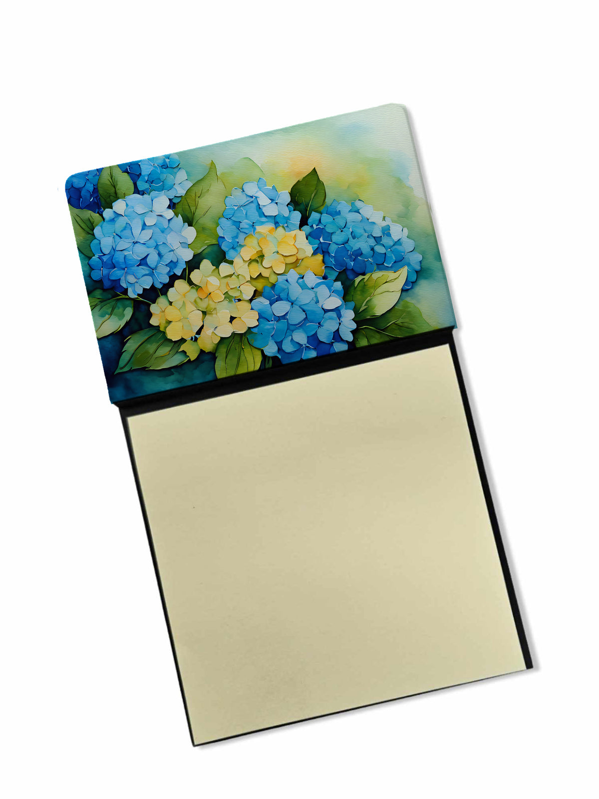 Buy this Hydrangeas in Watercolor Sticky Note Holder