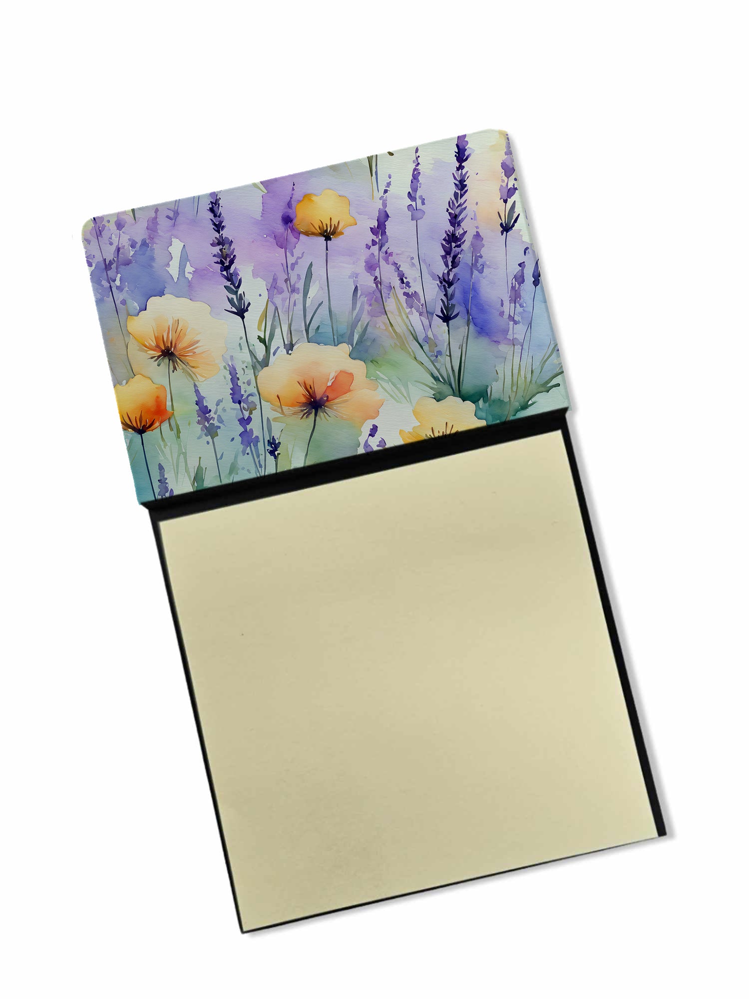 Buy this Lavender in Watercolor Sticky Note Holder