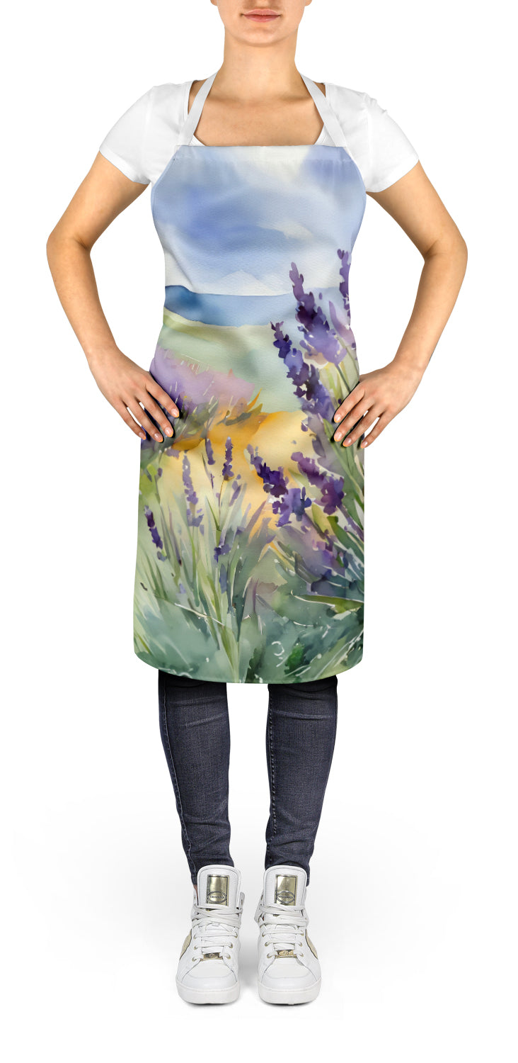 Buy this Lavender in Watercolor Apron