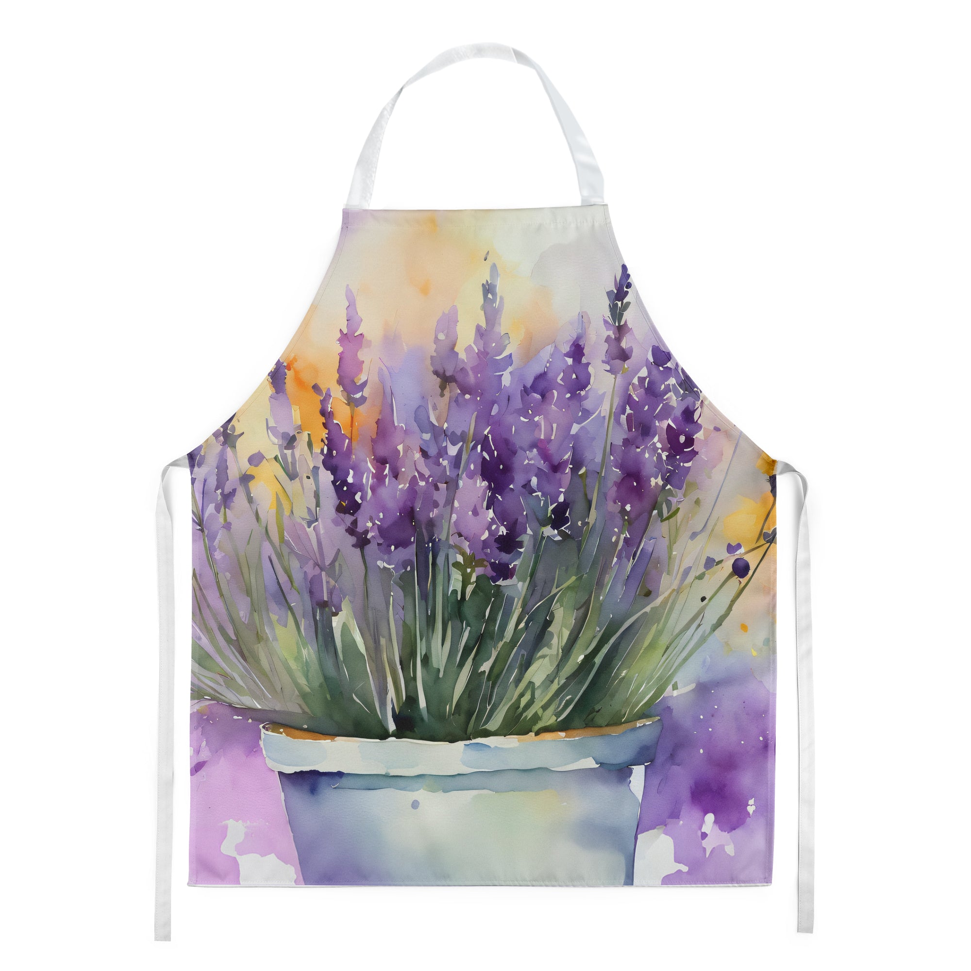 Buy this Lavender in Watercolor Apron