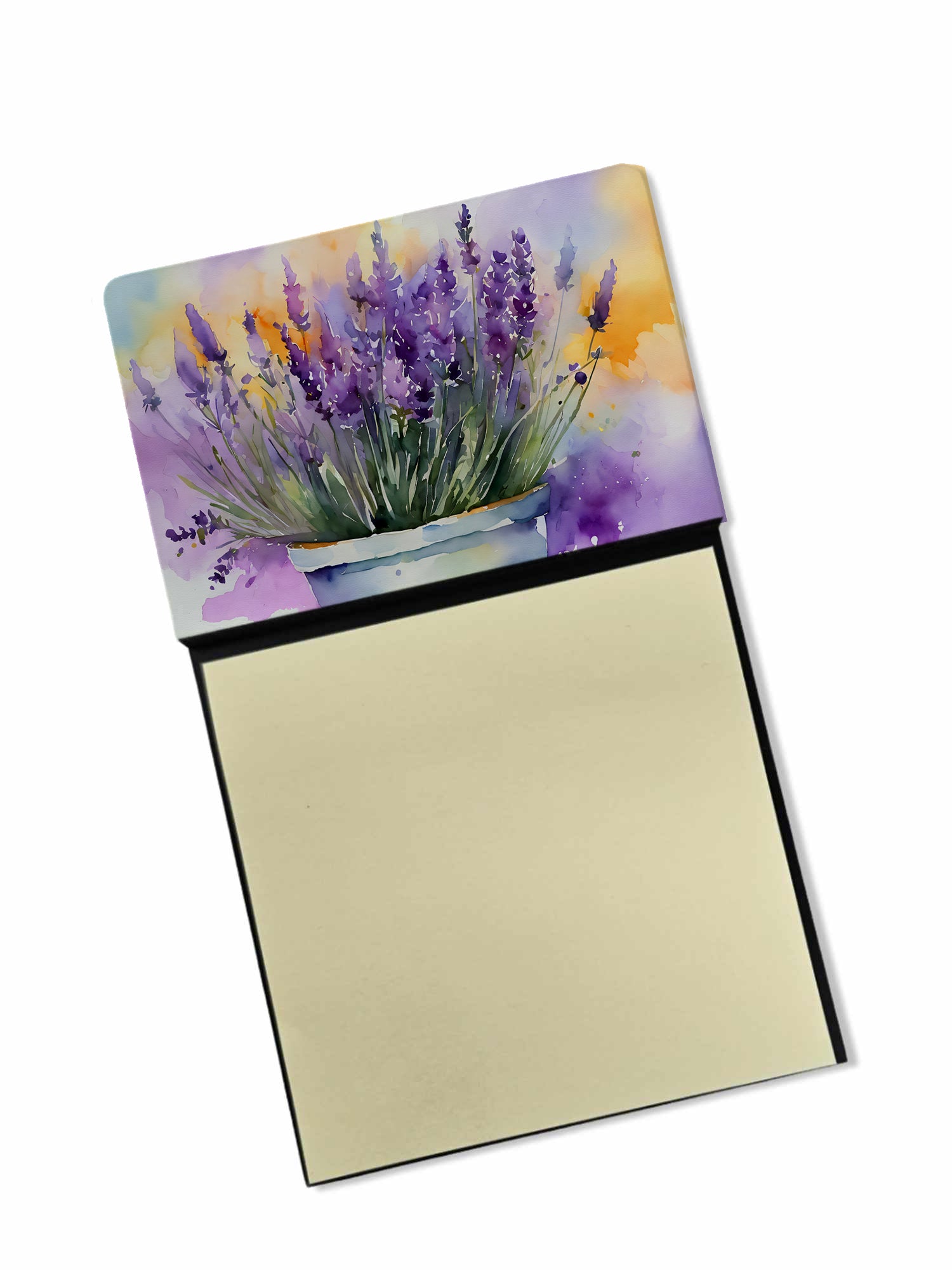 Buy this Lavender in Watercolor Sticky Note Holder