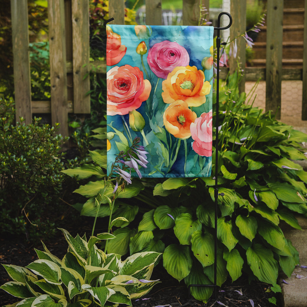Buy this Ranunculus in Watercolor Garden Flag