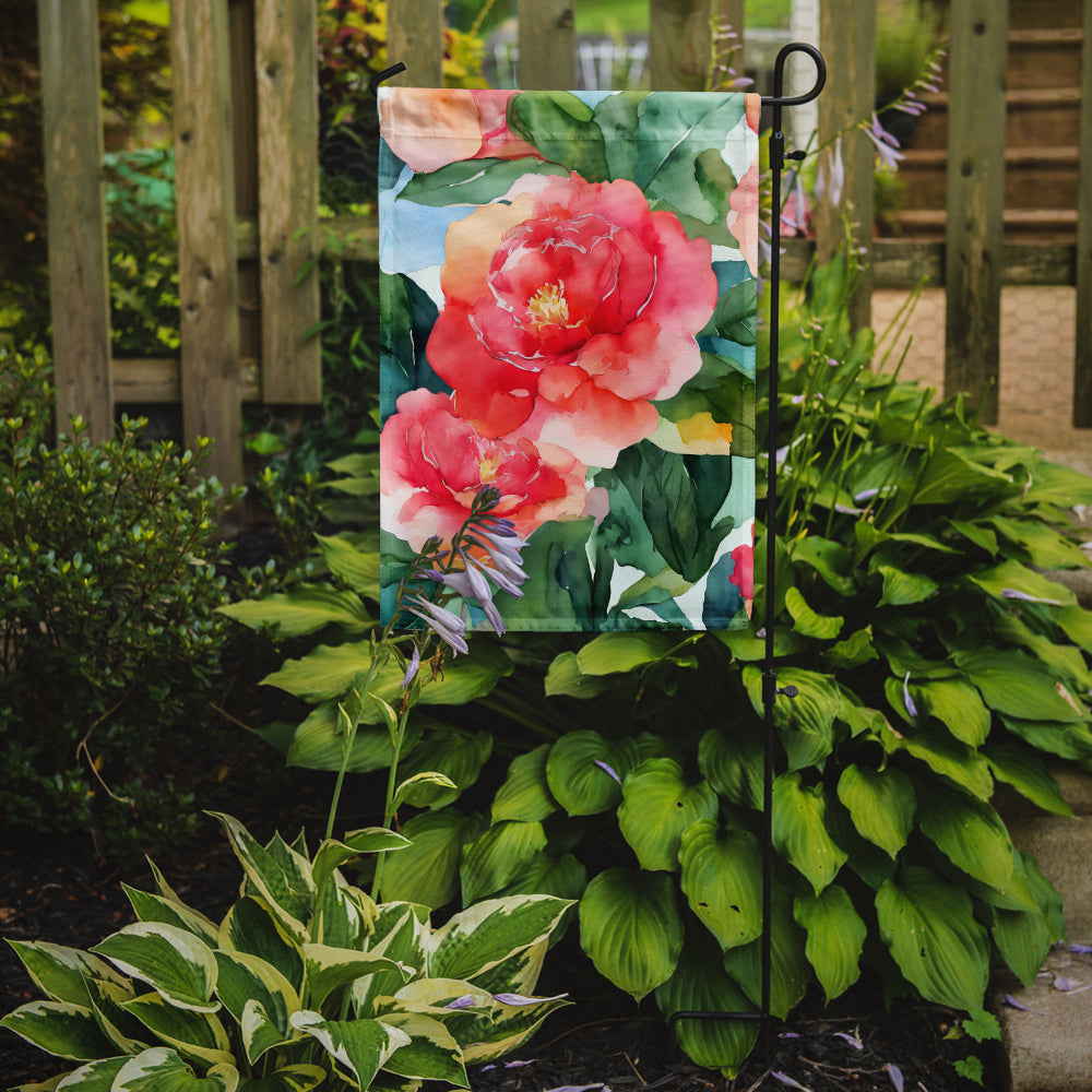 Buy this Alabama Camellia in Watercolor Garden Flag
