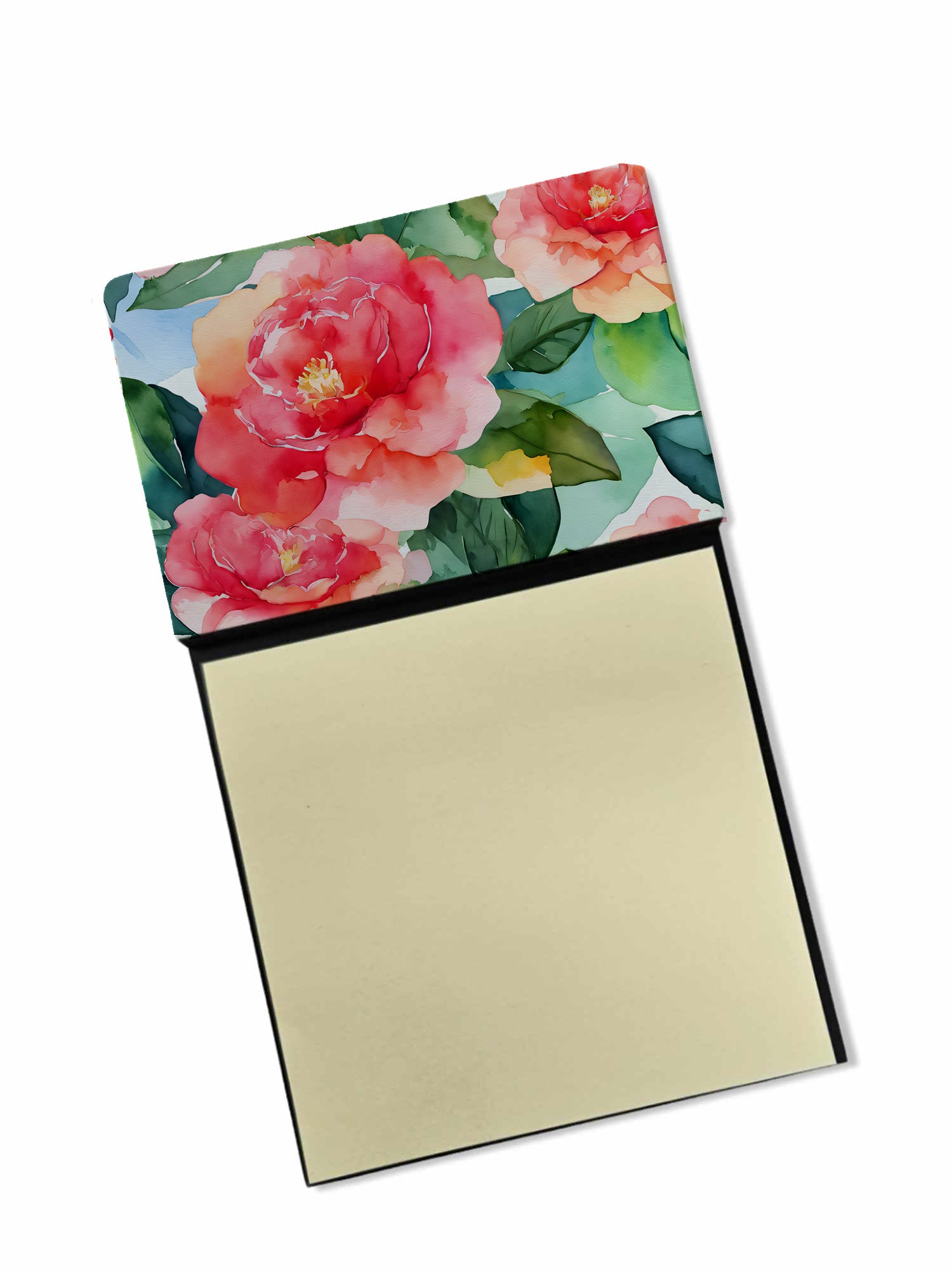 Buy this Alabama Camellia in Watercolor Sticky Note Holder