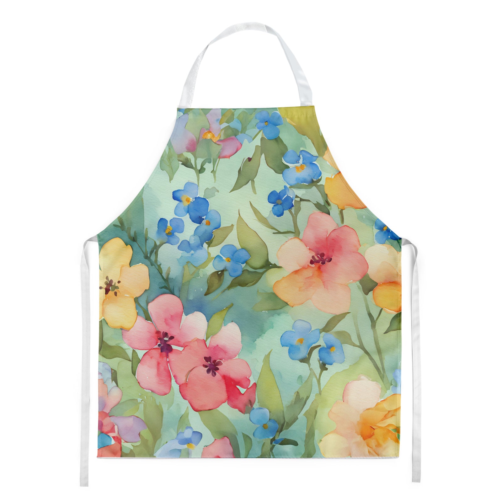 Buy this Alaska Forget-me-nots in Watercolor Apron