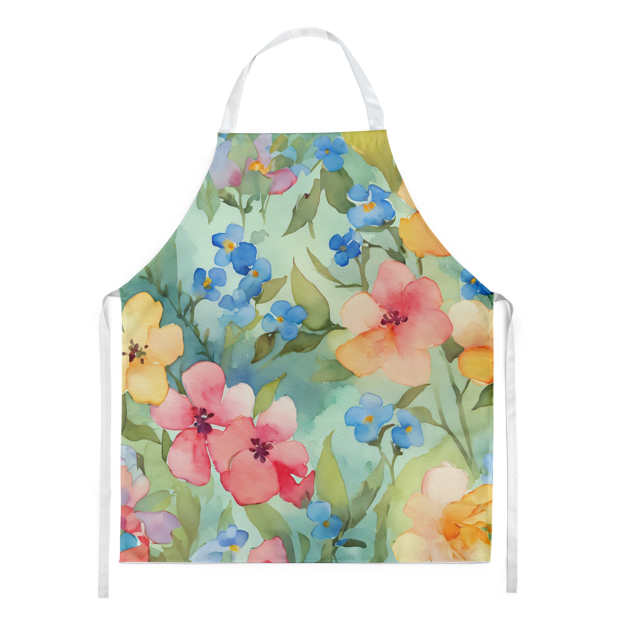 Buy this Alaska Forget-me-nots in Watercolor Apron