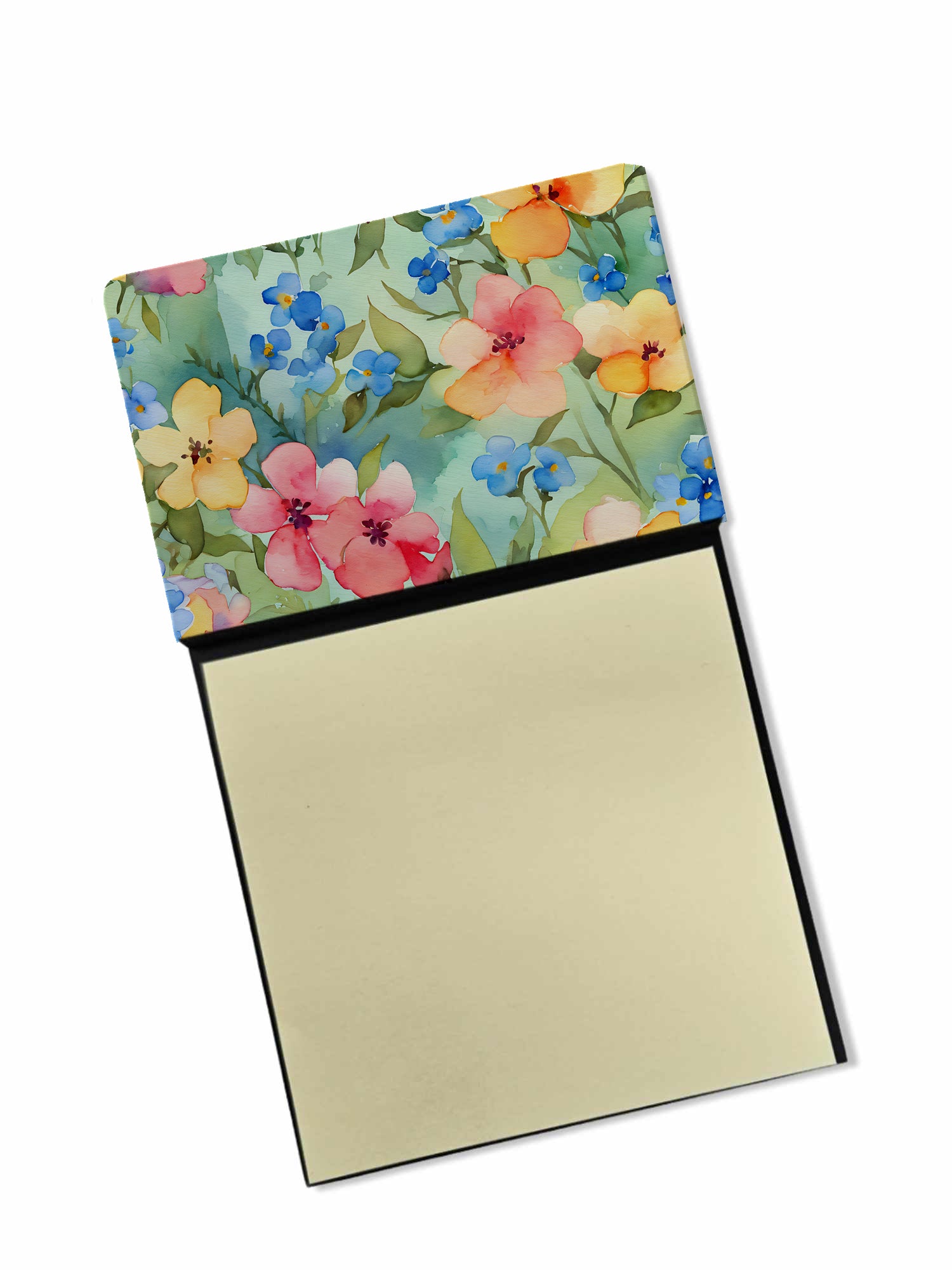 Buy this Alaska Forget-me-nots in Watercolor Sticky Note Holder