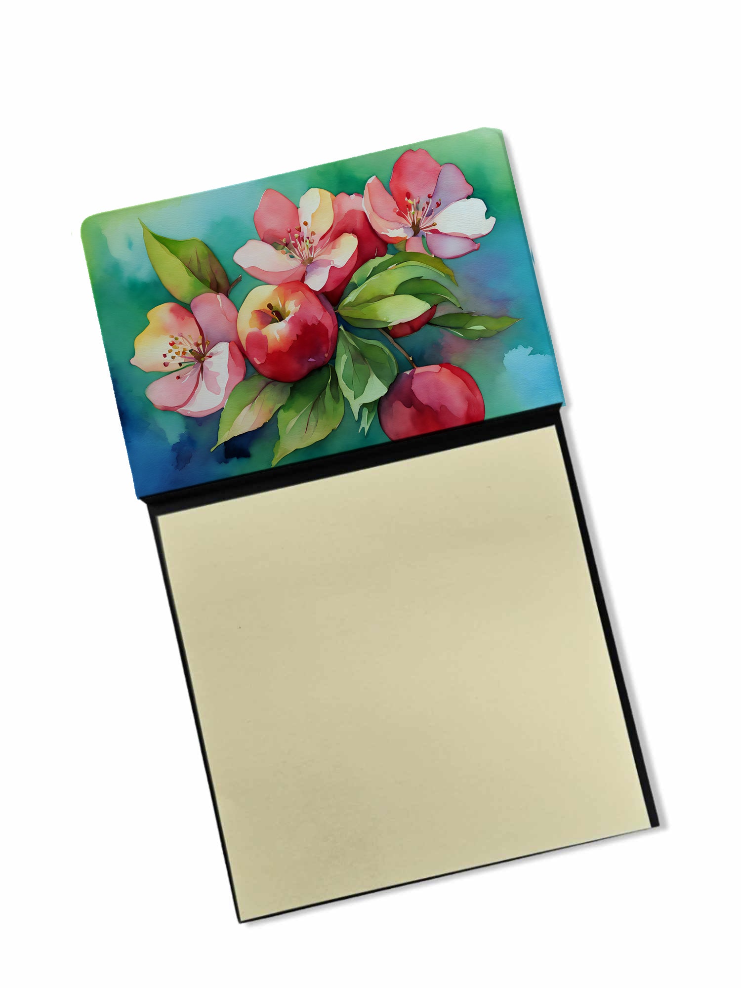 Buy this Arkansas Apple Blossom in Watercolor Sticky Note Holder