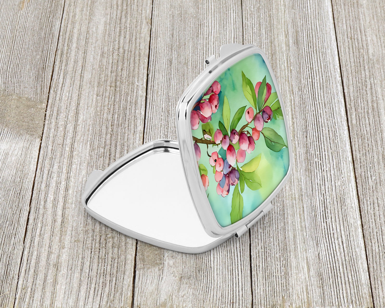Caroline's Treasures Connecticut Mountain Laurels in Watercolor Compact Mirror