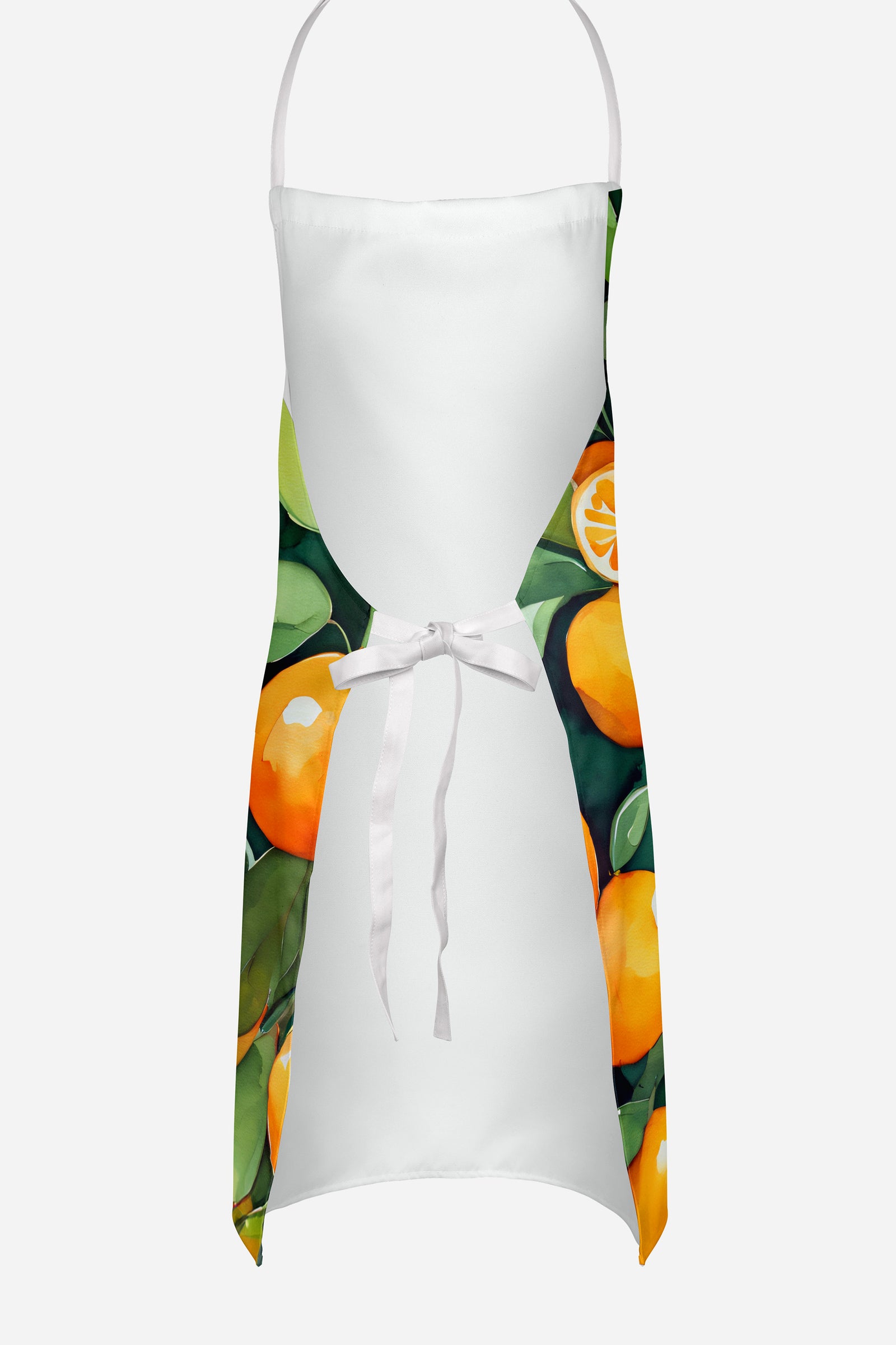 Caroline's Treasures Florida Orange Blossom in Watercolor Apron – Artist-Designed Kitchen, BBQ & Craft Apron