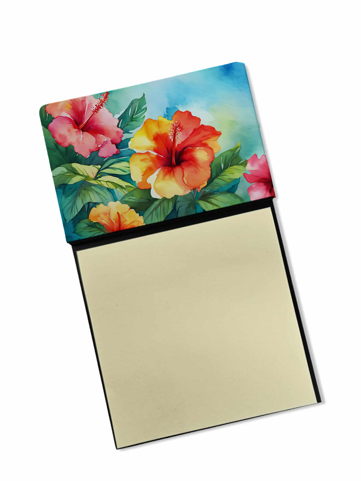 Buy this Hawaii Hawaiian Hibiscus in Watercolor Sticky Note Holder