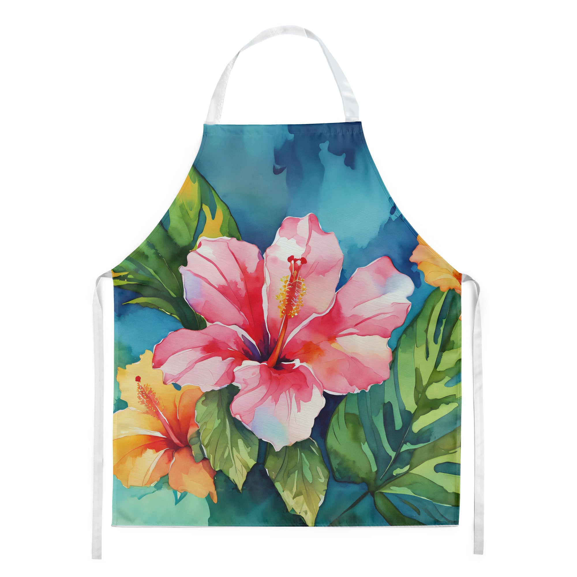 Buy this Hawaii Hawaiian Hibiscus in Watercolor Apron