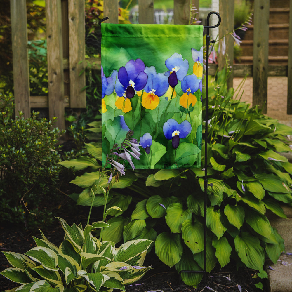 Buy this Illinois Violet in Watercolor Garden Flag