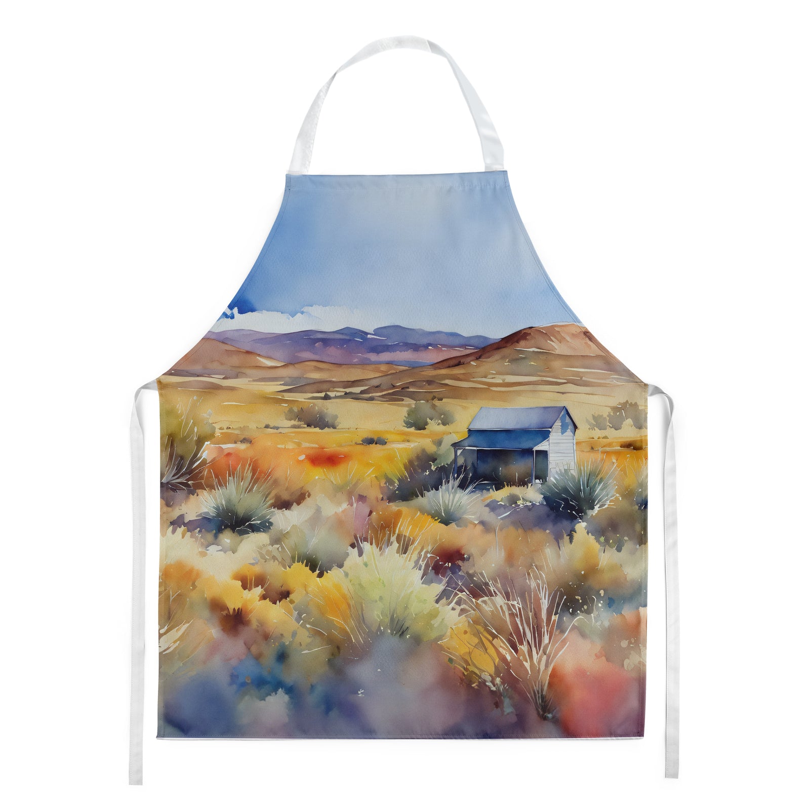 Buy this Nevada Sagebrush in Watercolor Apron