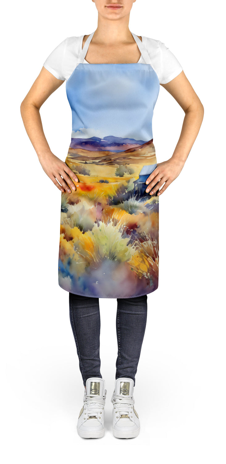 Buy this Nevada Sagebrush in Watercolor Apron