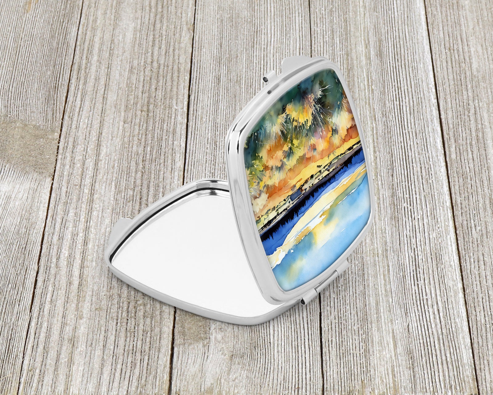 Caroline's Treasures Nevada Sagebrush in Watercolor Compact Mirror