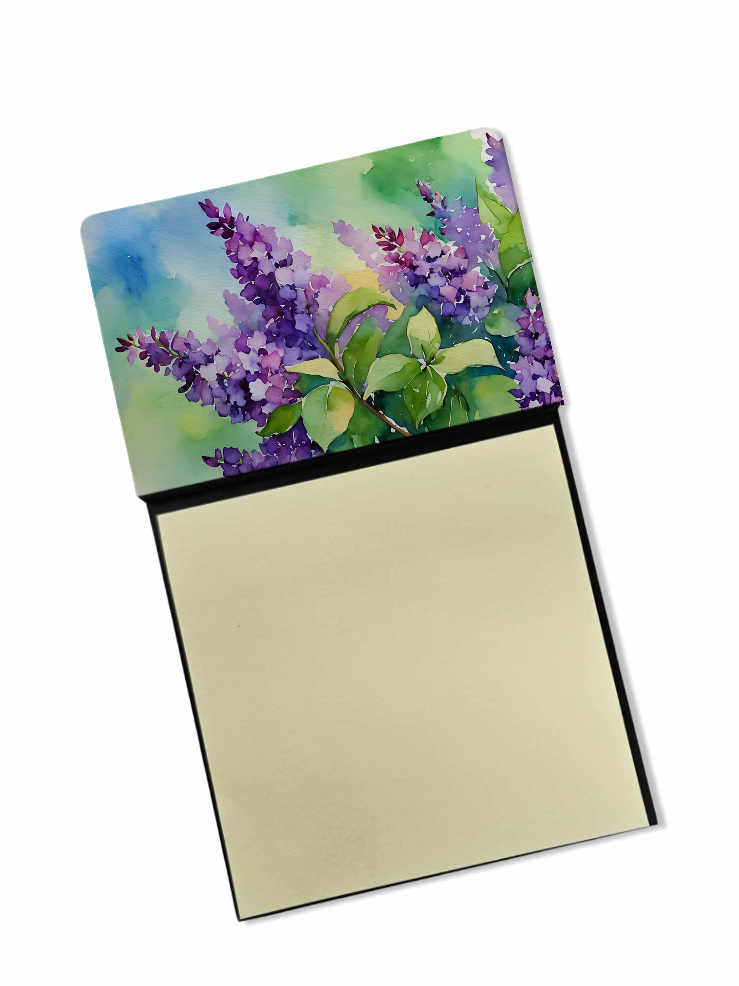 Buy this New Hampshire Purple Lilac in Watercolor Sticky Note Holder
