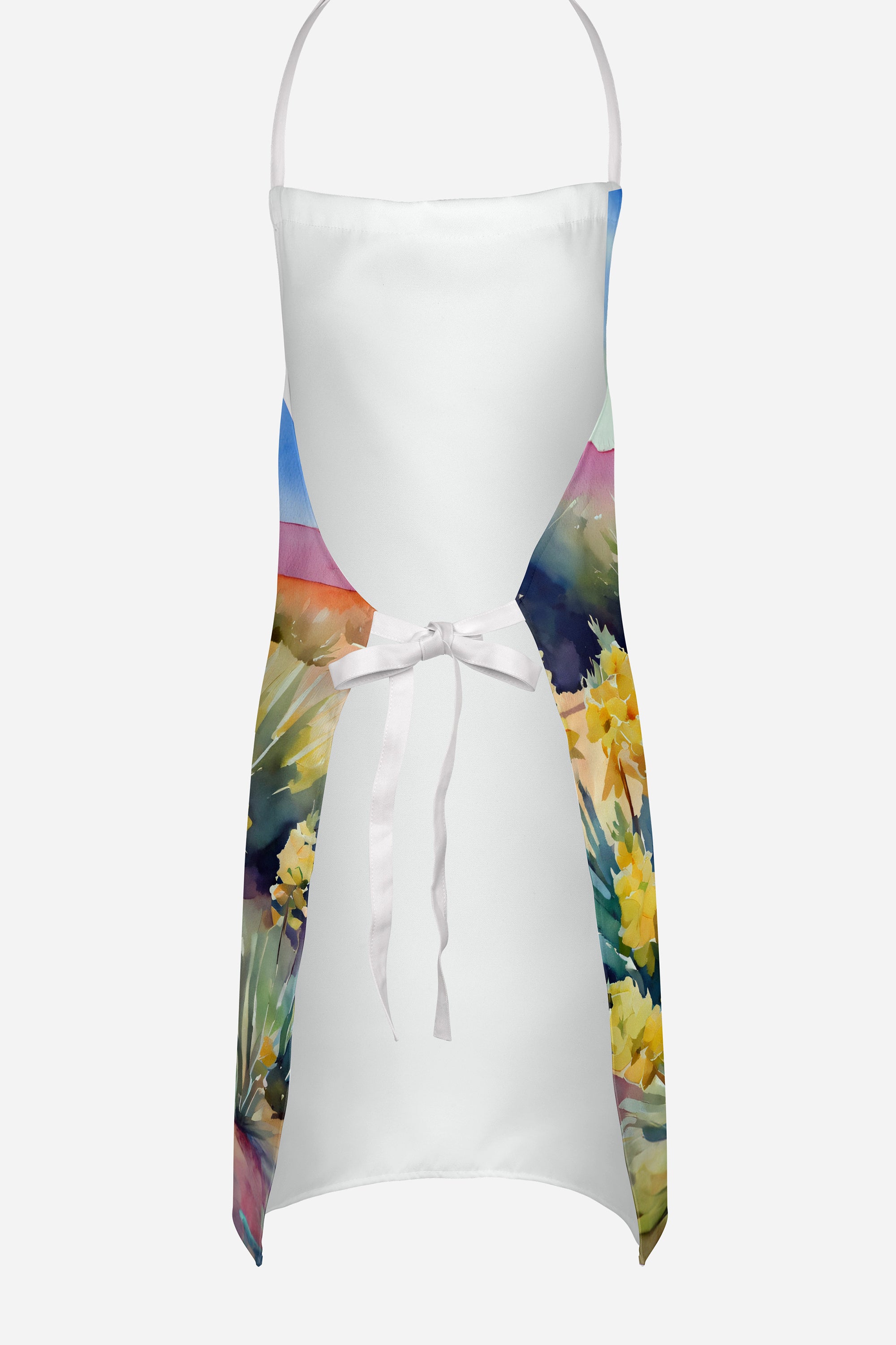 New Mexico Yucca Flower in Watercolor Apron