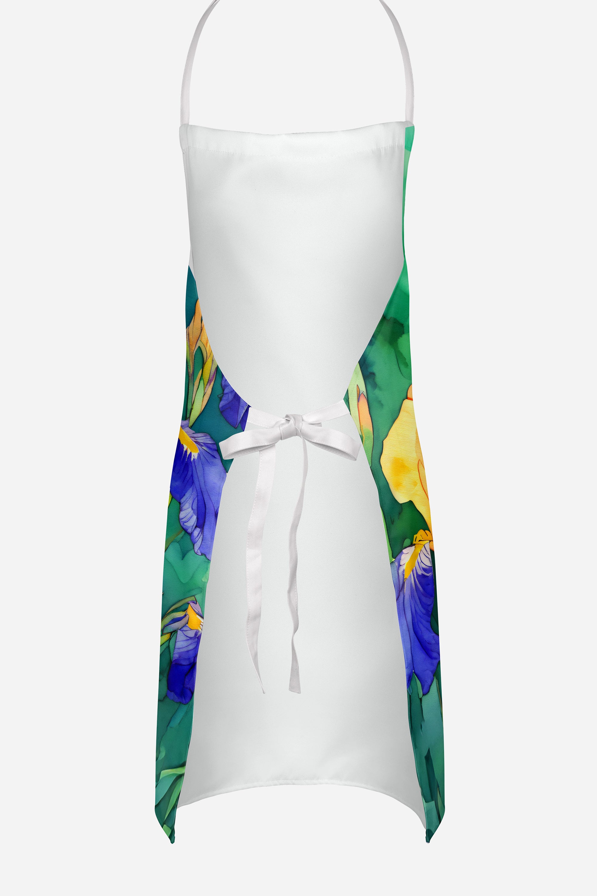 Tennessee Iris in Watercolor Apron