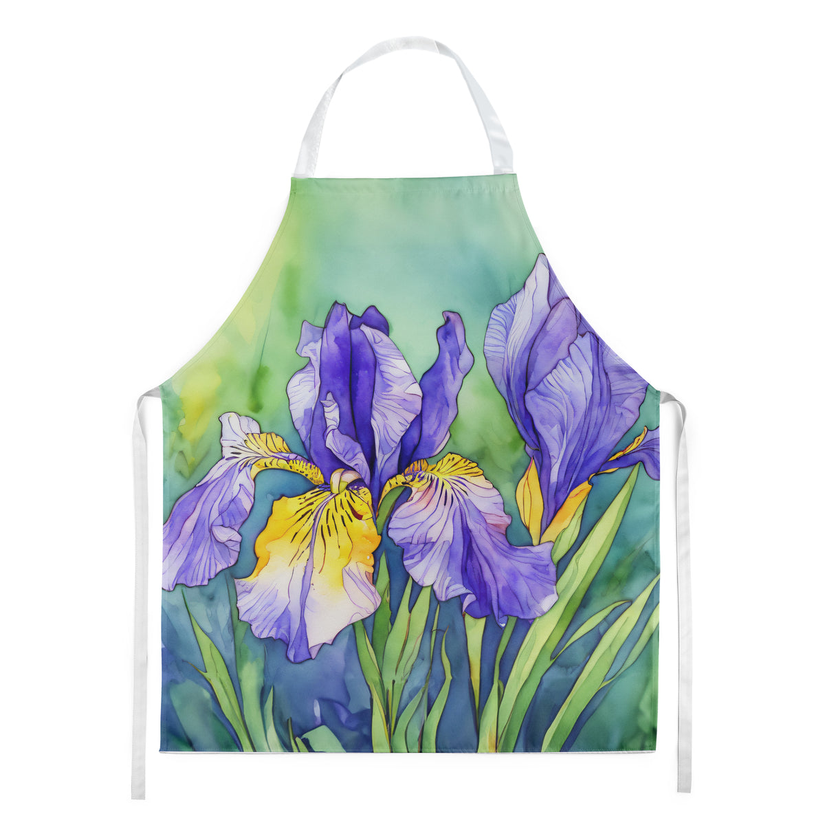 Buy this Tennessee Iris in Watercolor Apron