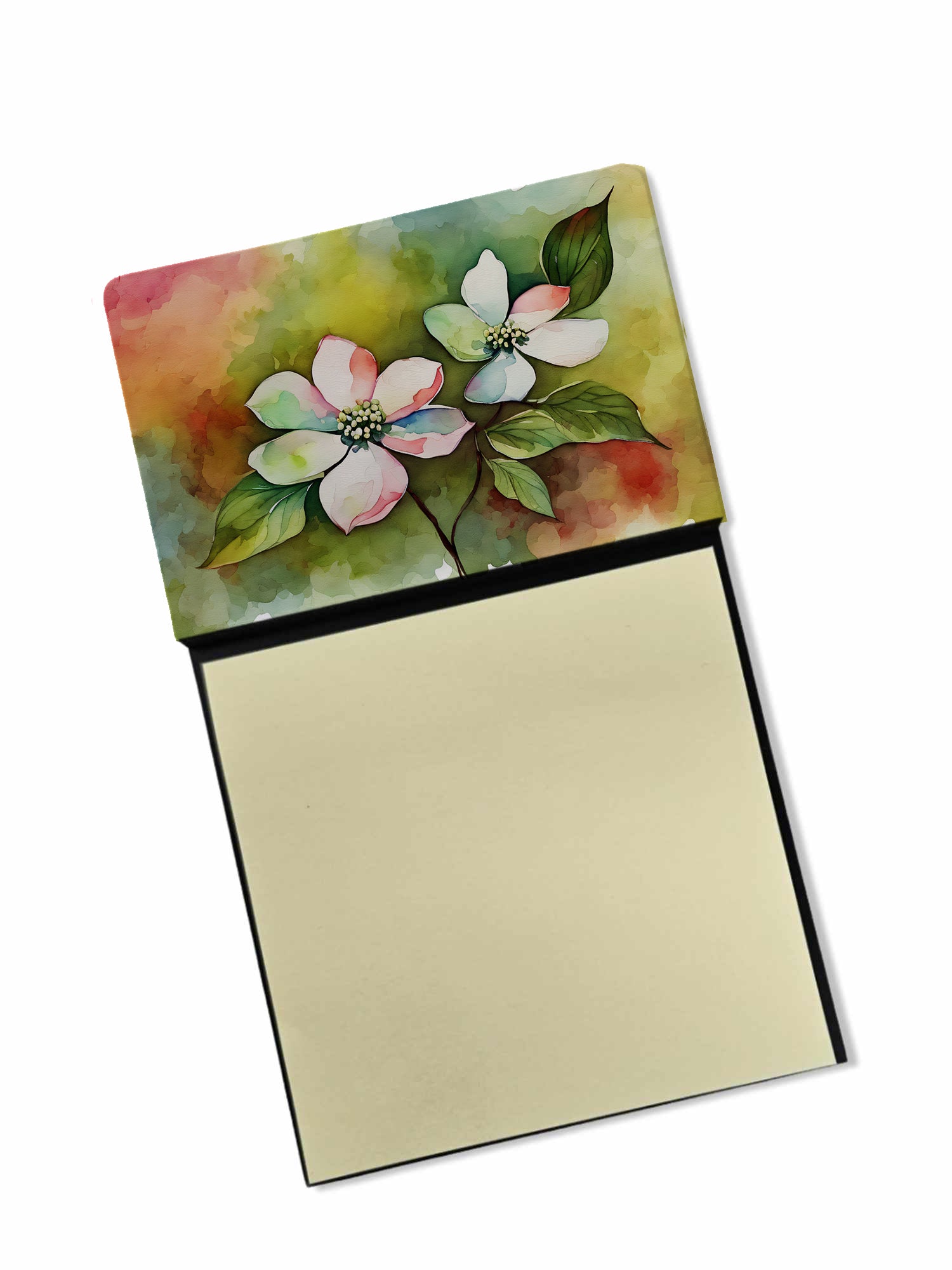 Buy this Virginia American Dogwood in Watercolor Sticky Note Holder