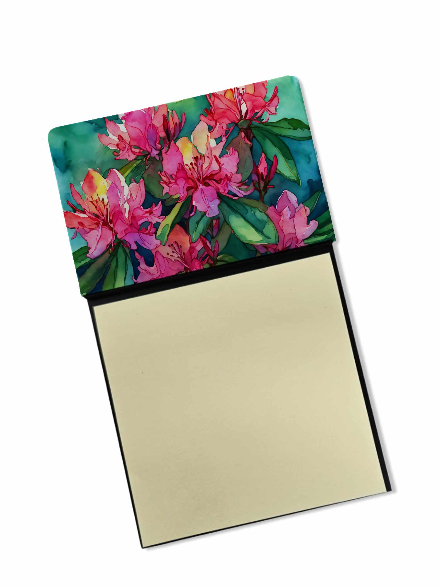 Buy this West Virginia Rhododendrons in Watercolor Sticky Note Holder