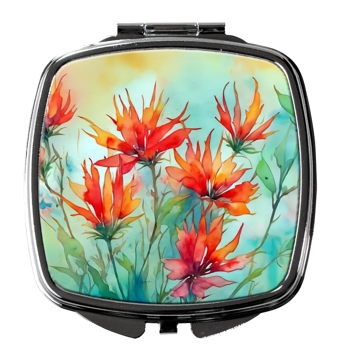 Caroline's Treasures Wyoming Indian Paintbrush in Watercolor Compact Mirror