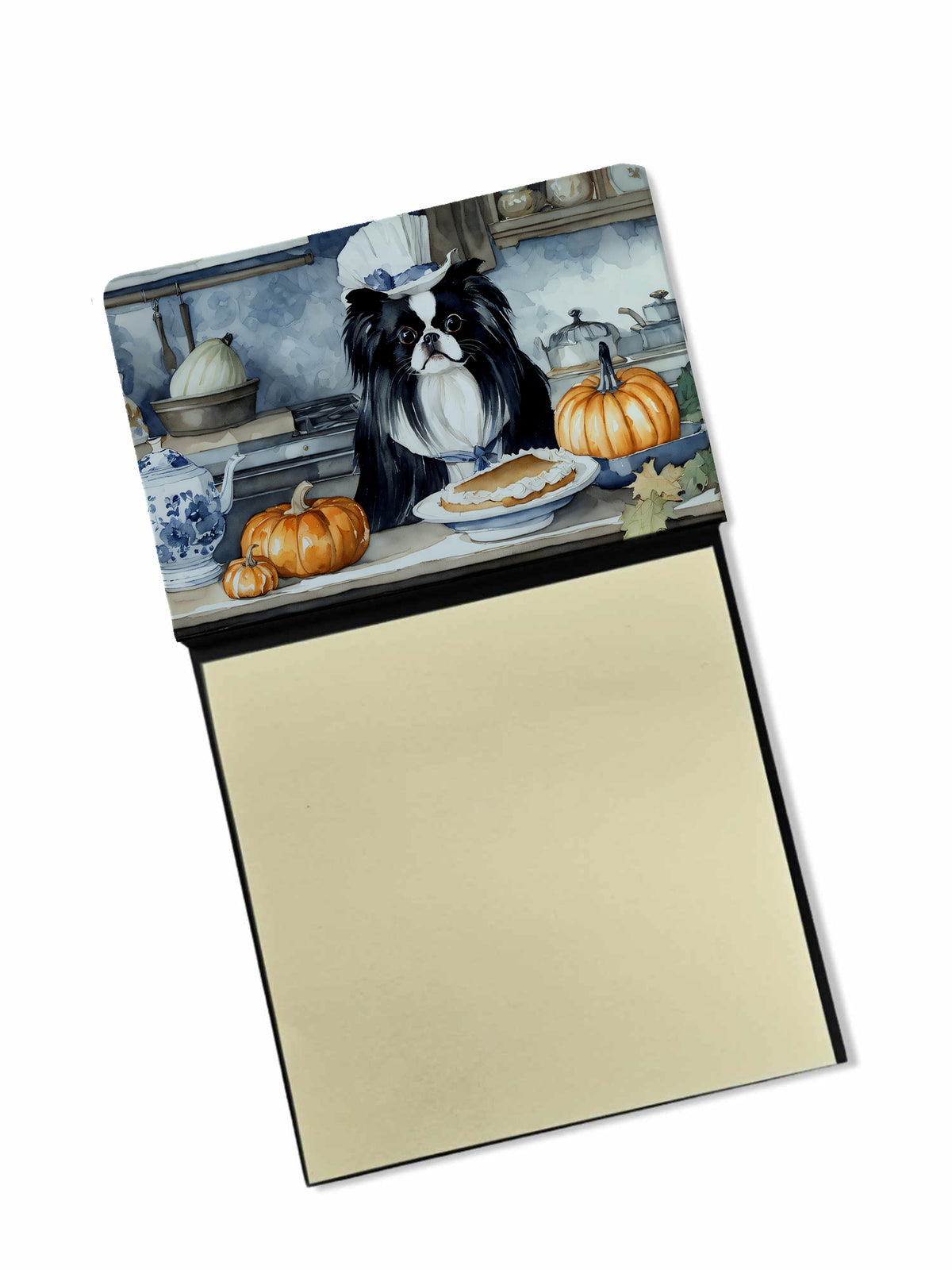 Buy this Japanese Chin Fall Kitchen Pumpkins Sticky Note Holder