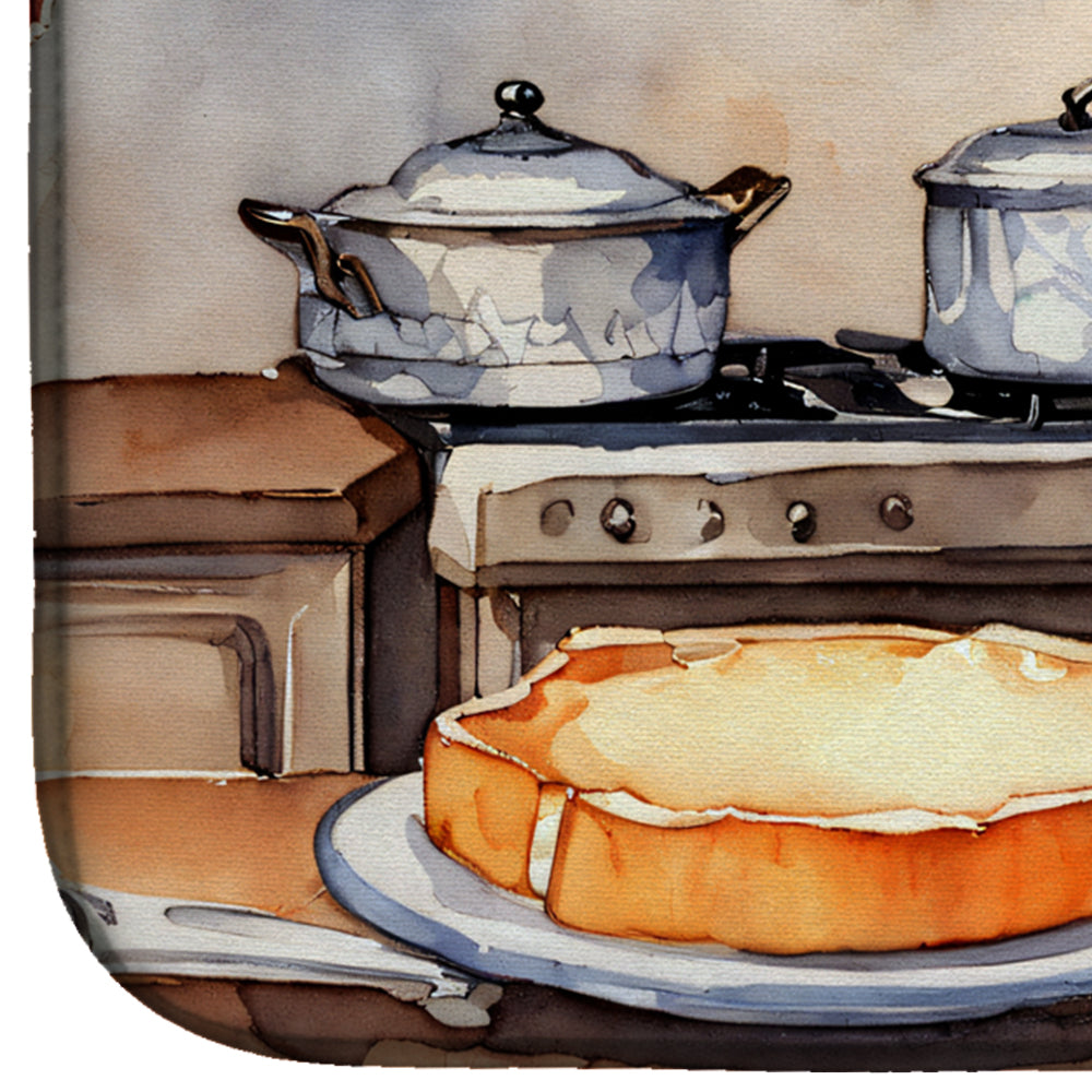 Caroline's Treasures Miniature Pinscher Fall Kitchen Pumpkins Dish Drying Mat