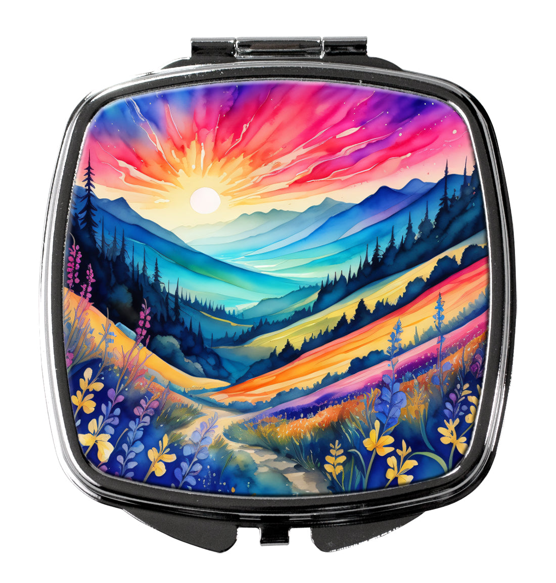 Buy this Colorful Annual Larkspur Compact Mirror