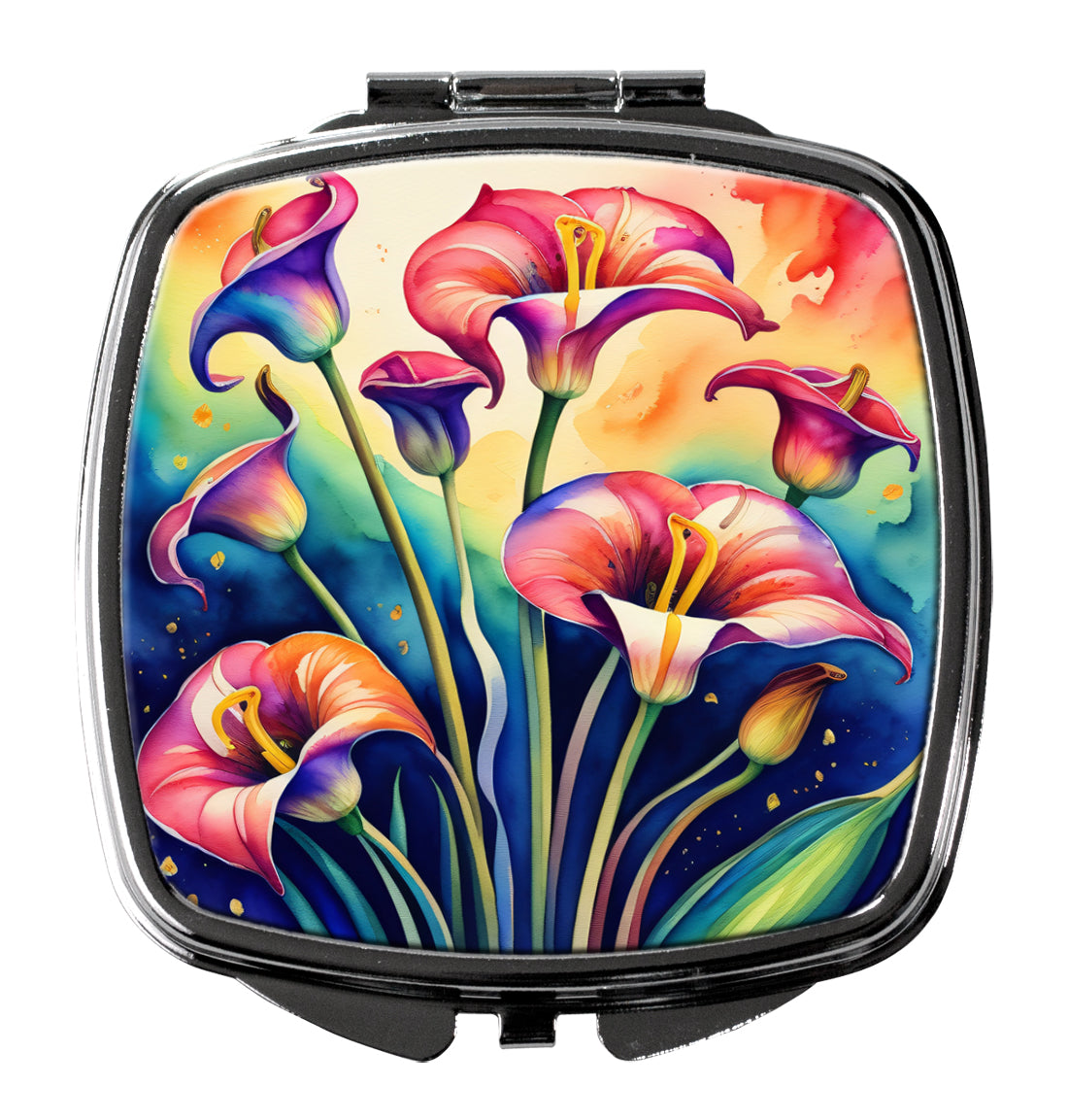 Buy this Colorful Calla Lilies Compact Mirror