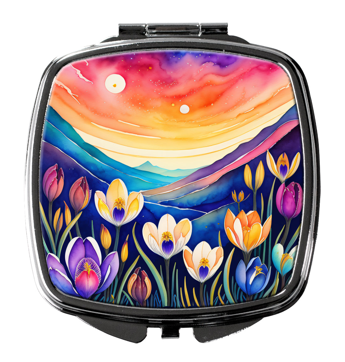 Buy this Colorful Crocus Compact Mirror