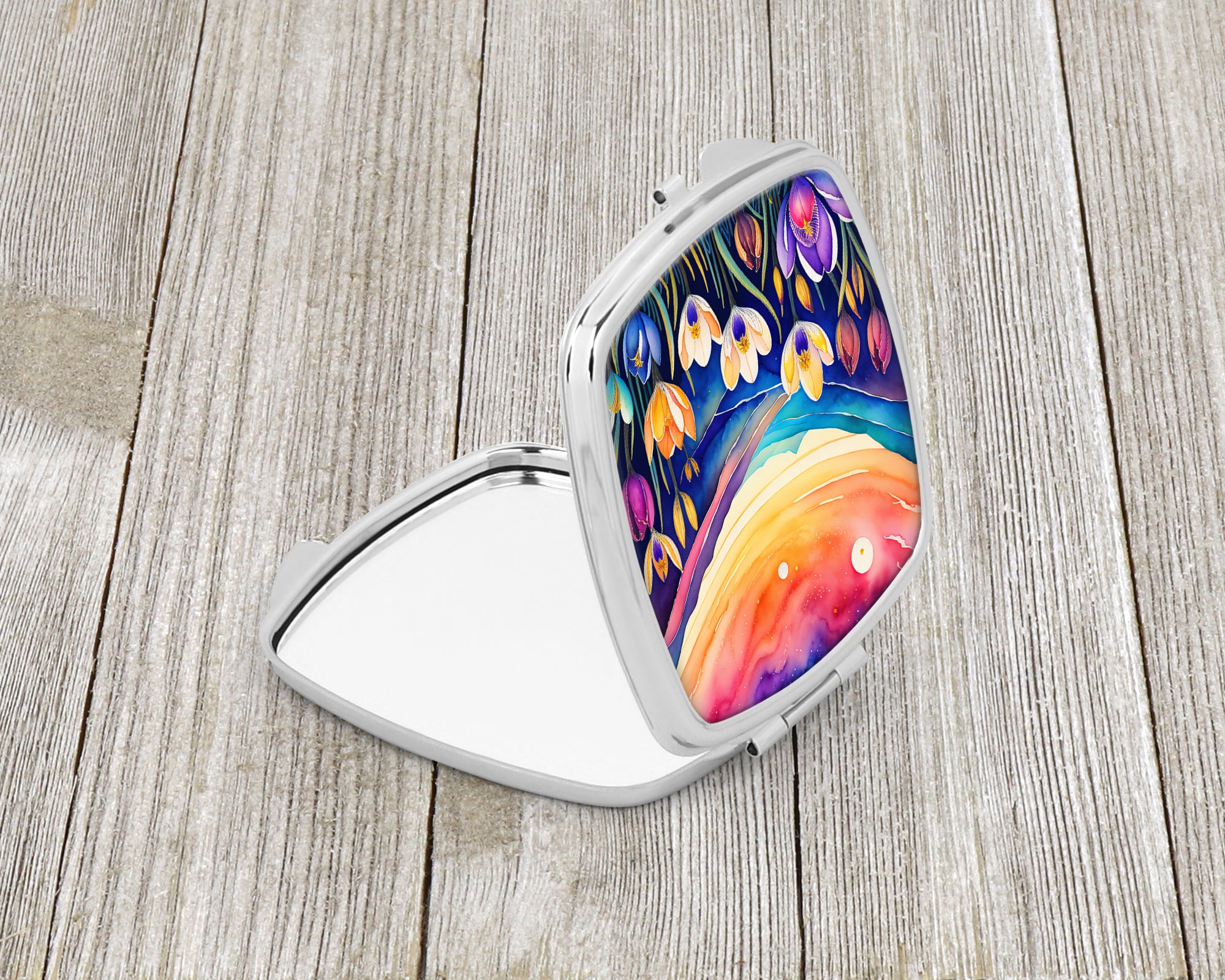 Buy this Colorful Crocus Compact Mirror