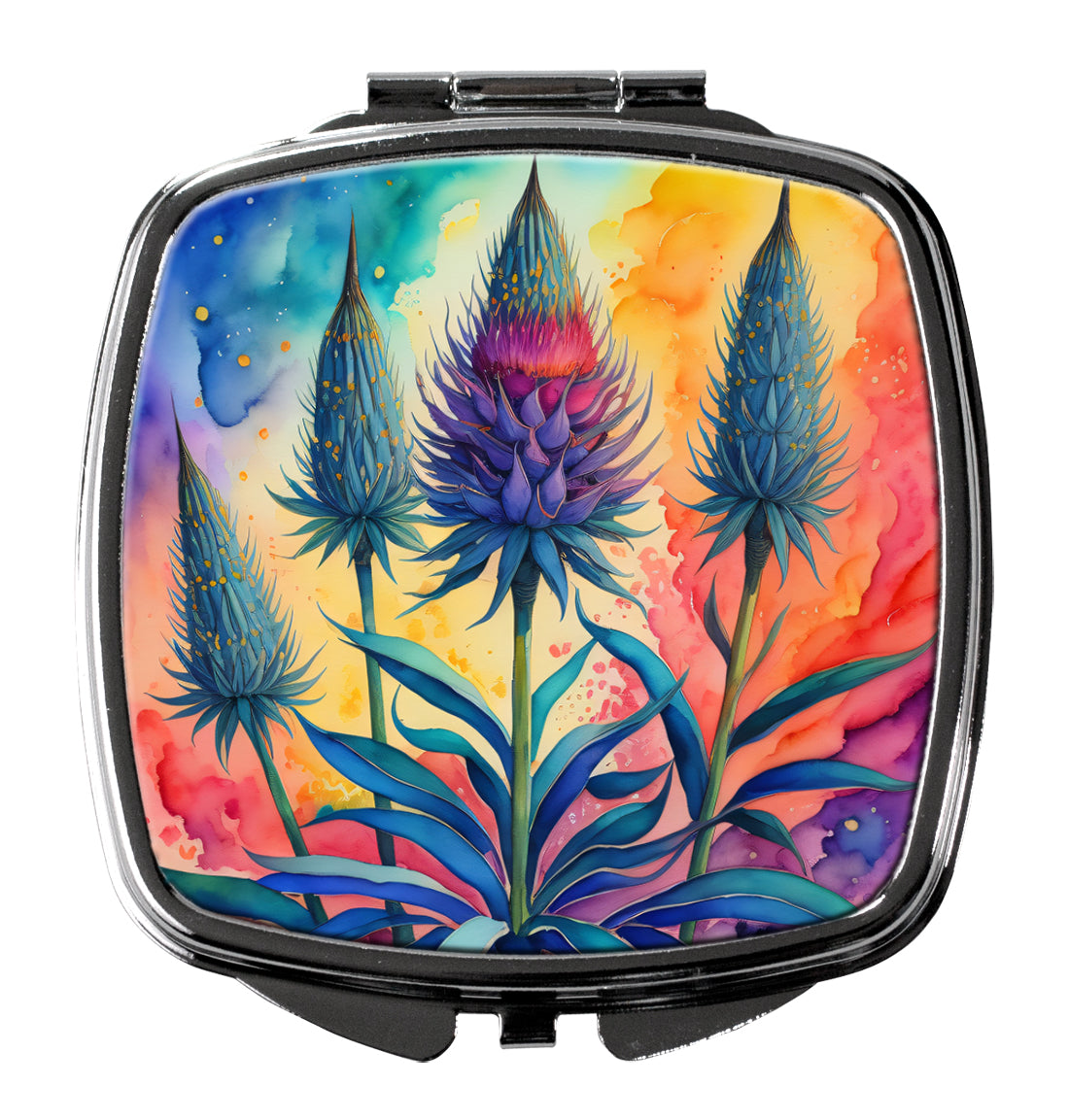 Buy this Colorful Eryngium Compact Mirror