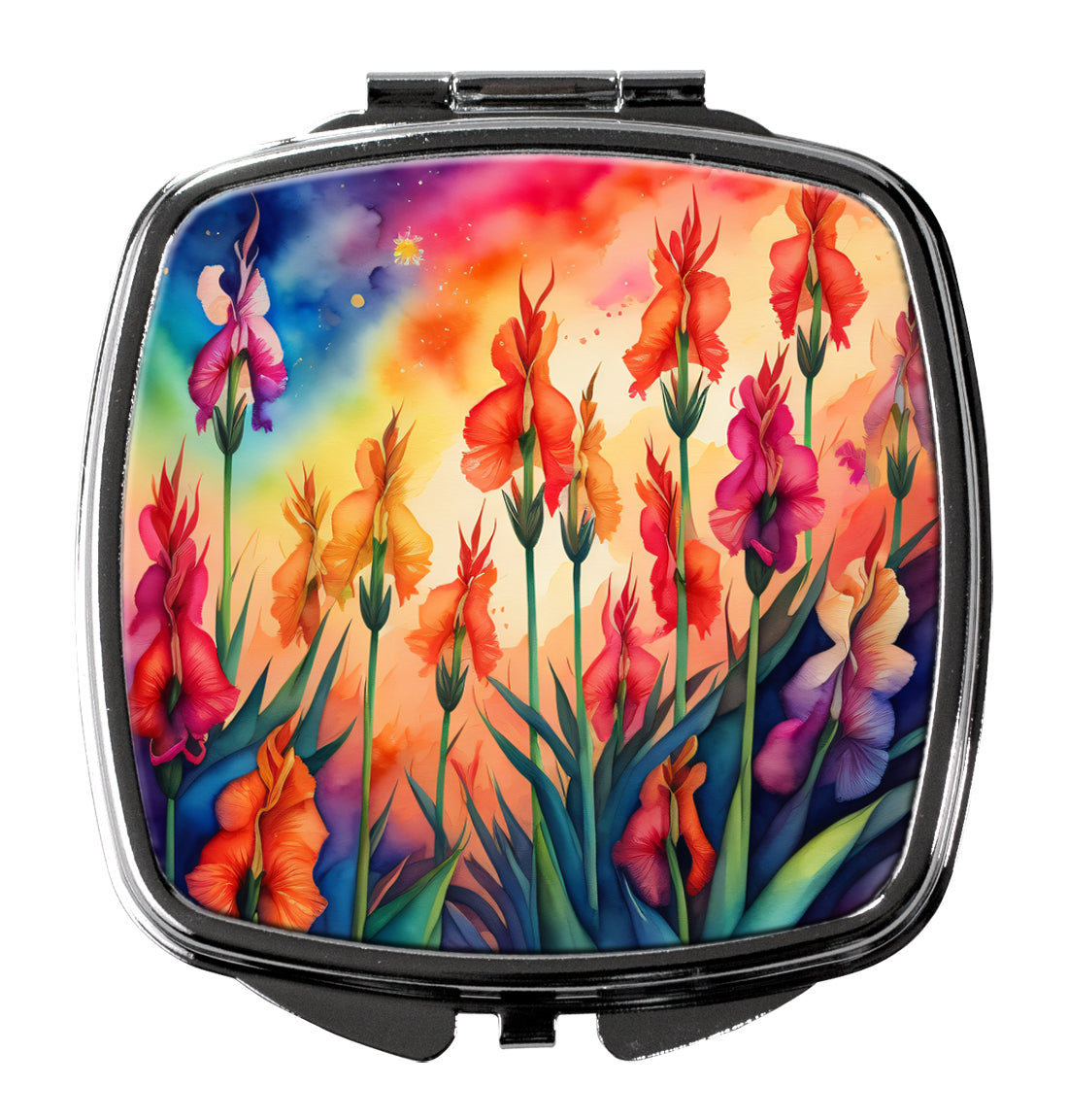 Buy this Colorful Gladiolus Compact Mirror