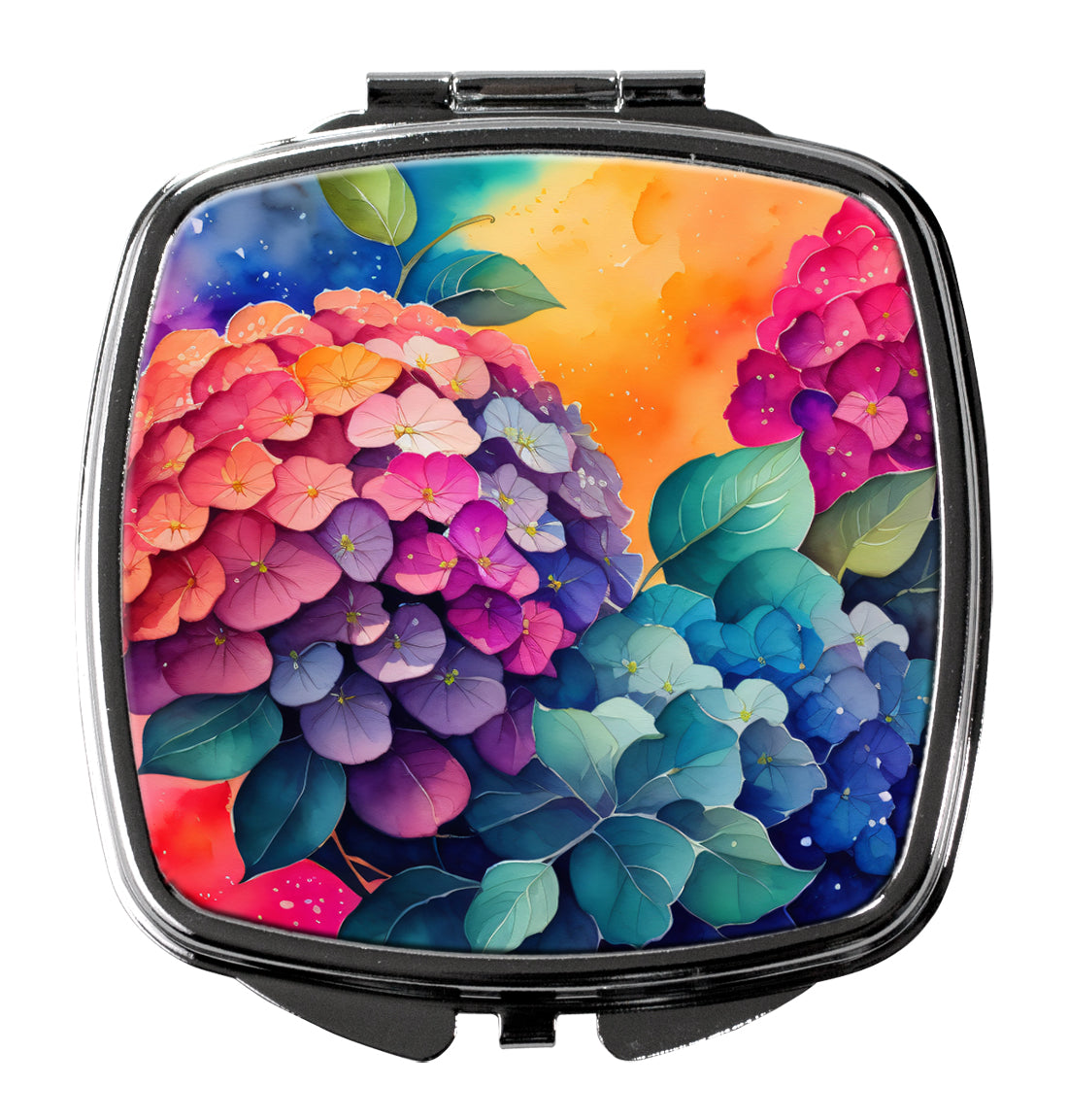 Buy this Colorful Hydrangeas Compact Mirror
