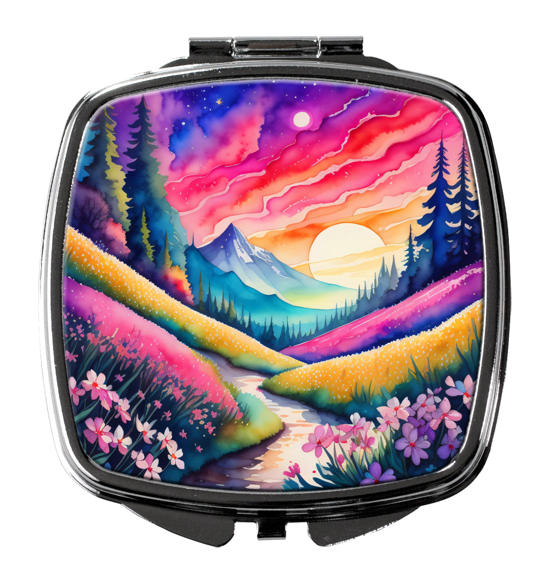 Buy this Colorful Phlox Compact Mirror
