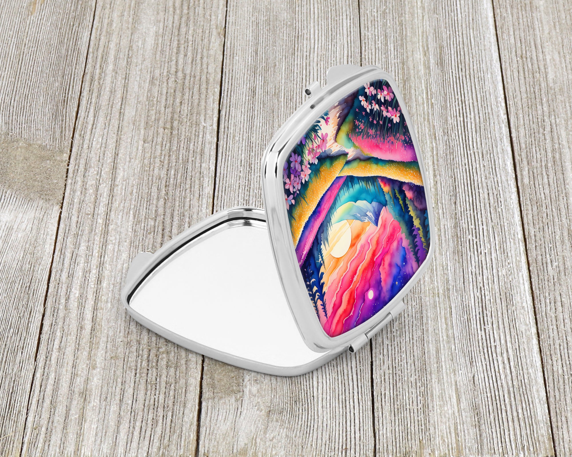 Buy this Colorful Phlox Compact Mirror