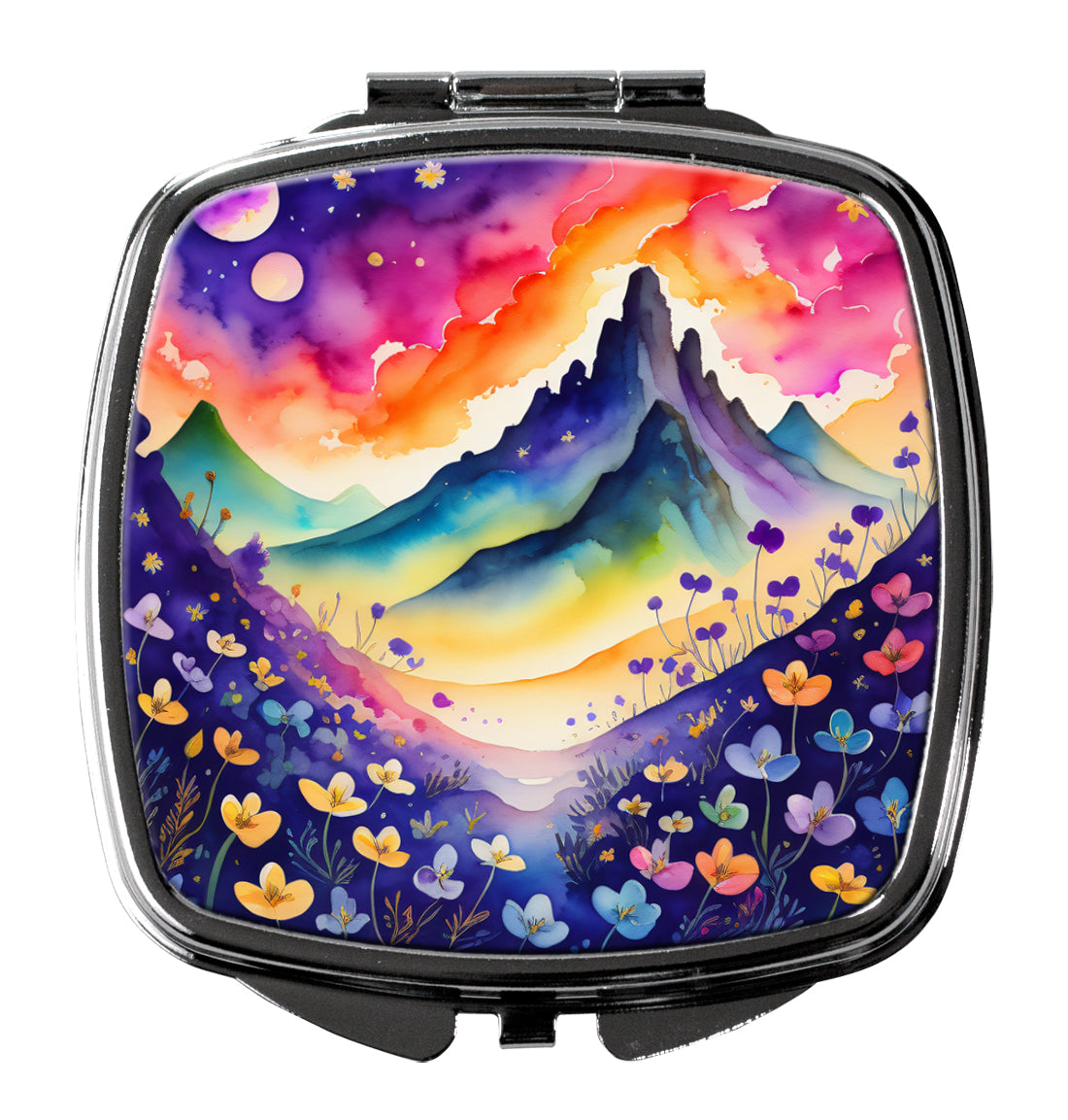 Buy this Colorful Violets Compact Mirror