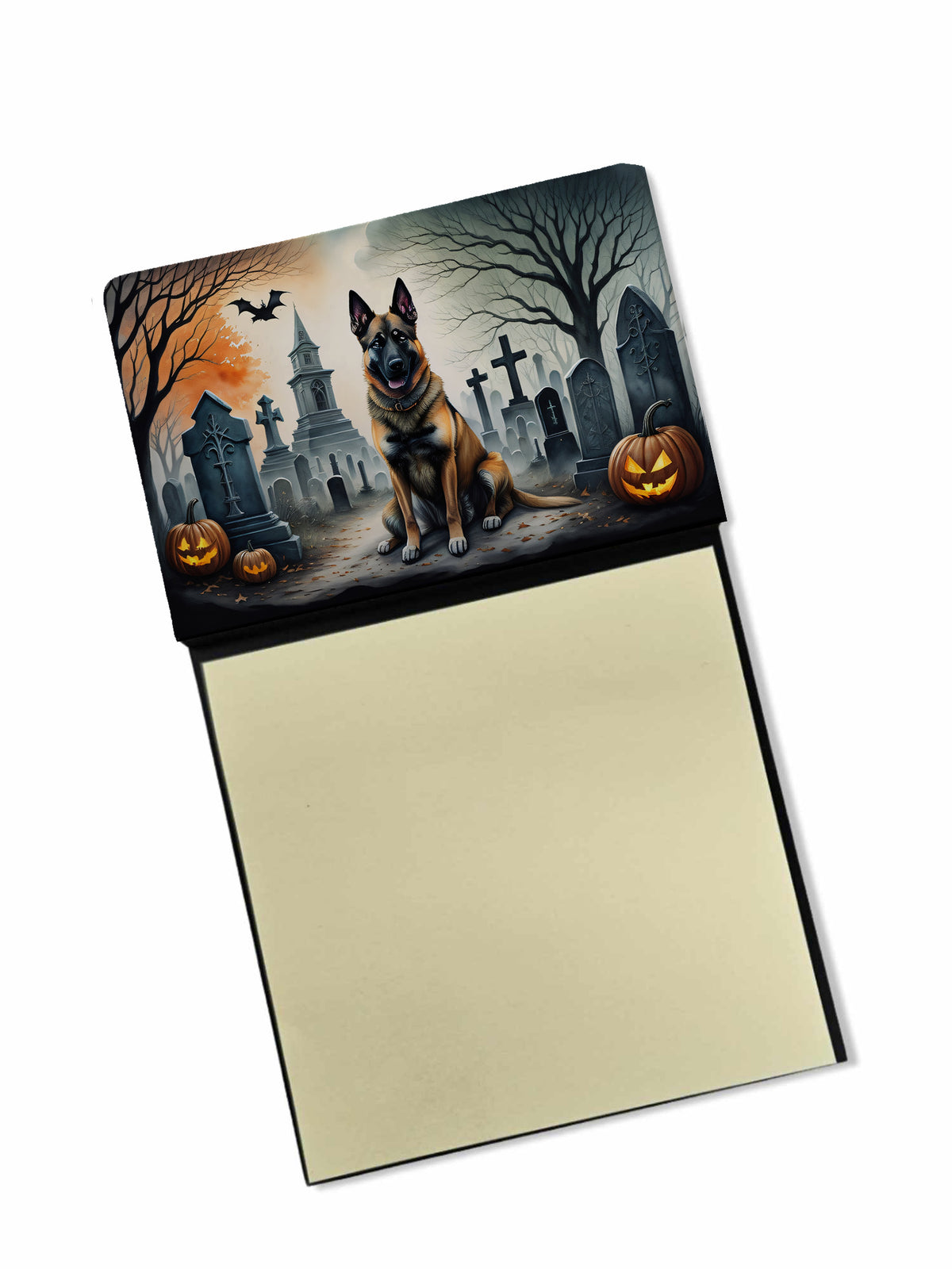 Buy this Belgian Malinois Spooky Halloween Sticky Note Holder