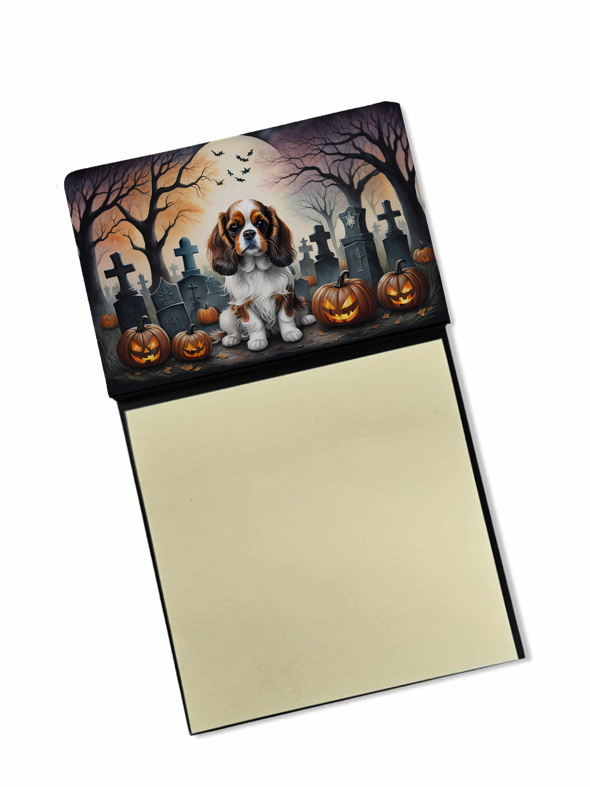 Buy this Cavalier Spaniel Spooky Halloween Sticky Note Holder