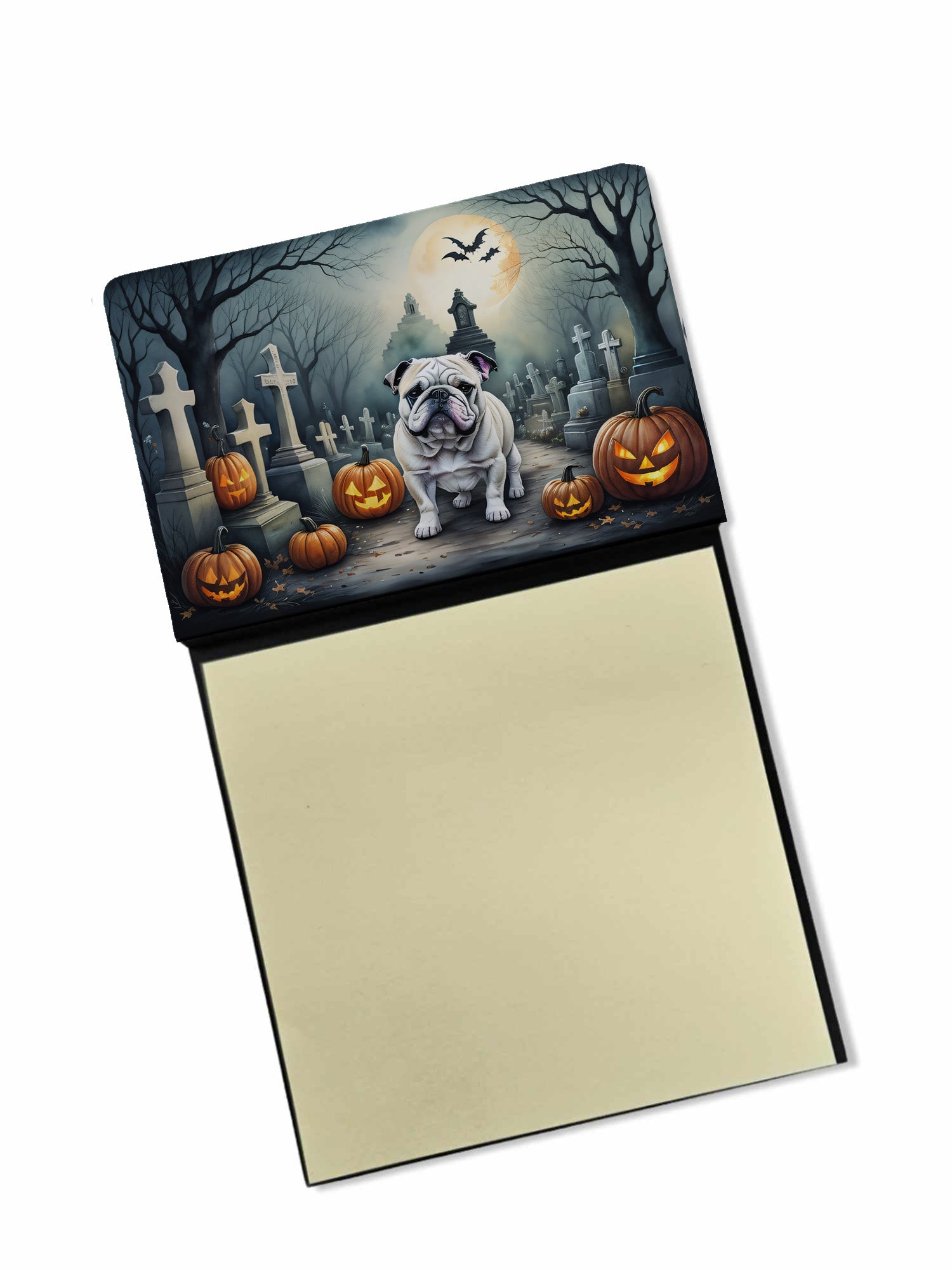 Buy this English Bulldog Spooky Halloween Sticky Note Holder
